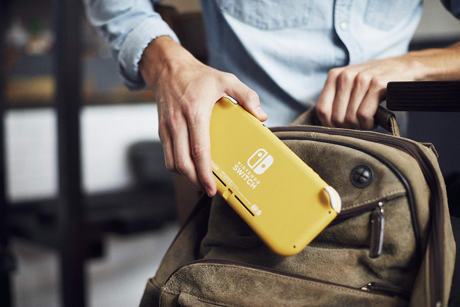 CONSOLA DE VIDEOJUEGOS PORTÁTIL NINTENDO SWITCH LITE AMARILLA HDH-001 RENOVADA - 3