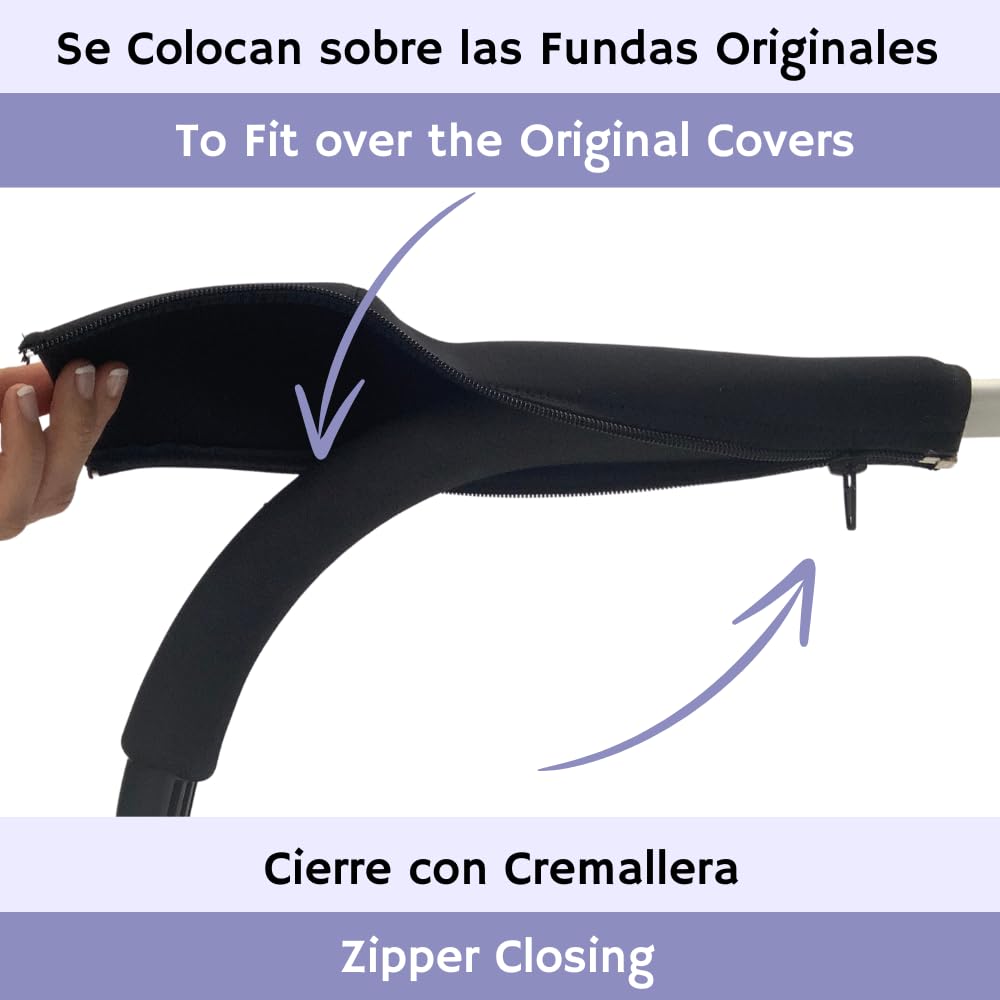 CUBRE MANILLAR PARA COCHE PROTEC TIF NEOPRENO COMPATIBLE BUGABOO DONKEY PACK 2 - 4