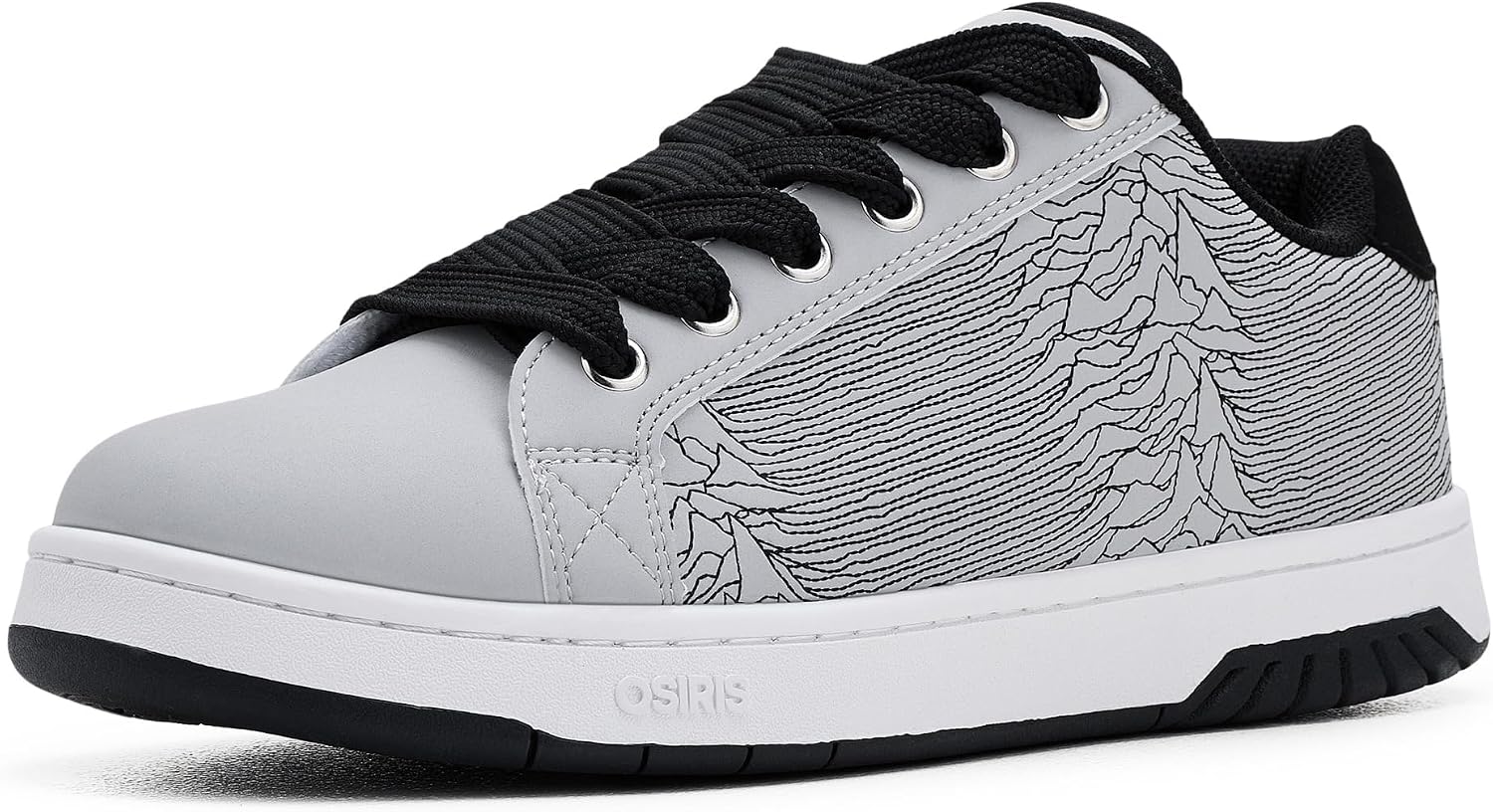 SANDALIAS OSIRIS TROMA ALT HOMBRE GRIS BLANCO PULSO - 1