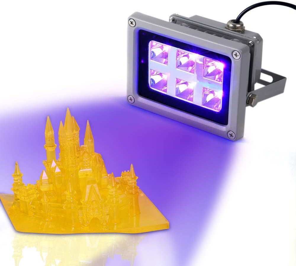 LÁMPARA DE CURADO UV PARA RESINA 3D GIANTARM 405NM 60W - 1