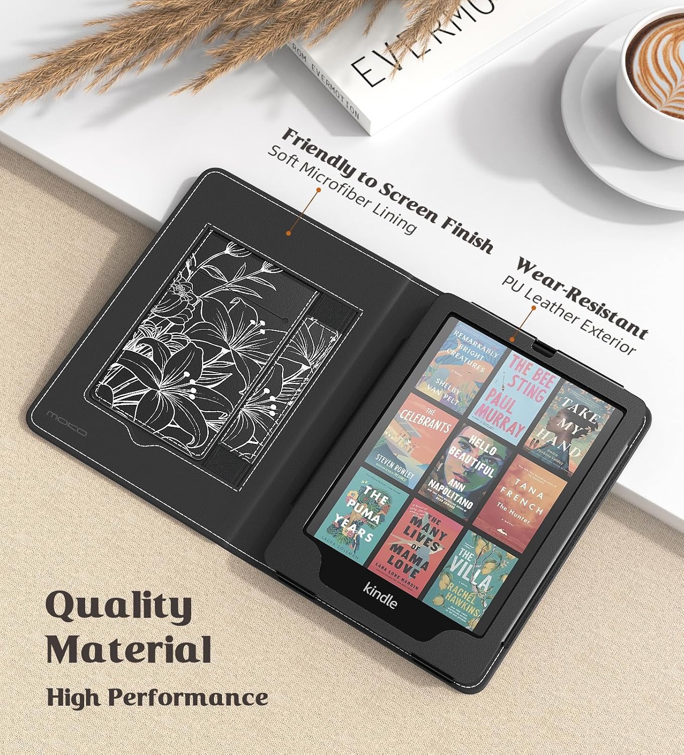 FUNDA MOKO PARA KINDLE PAPERWHITE 7'/6.8' (12ª/11ª GEN 2024/2021) - 4
