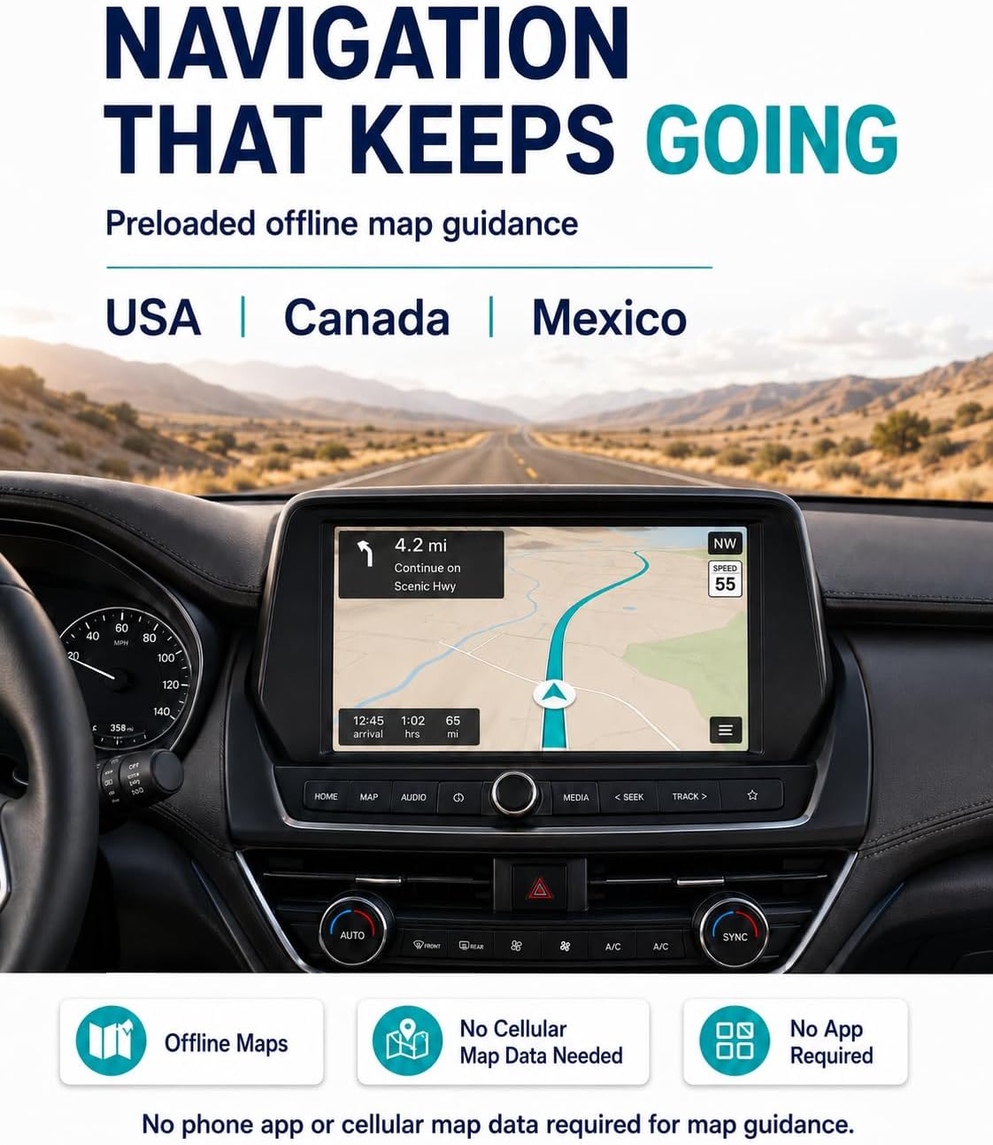 TARJETA SD DE NAVEGACIÓN GPS ANTURE 2026 PARA MAZDA CX-5 CX-30 CX-9 Y MAZDA3 2021-2023 - 4