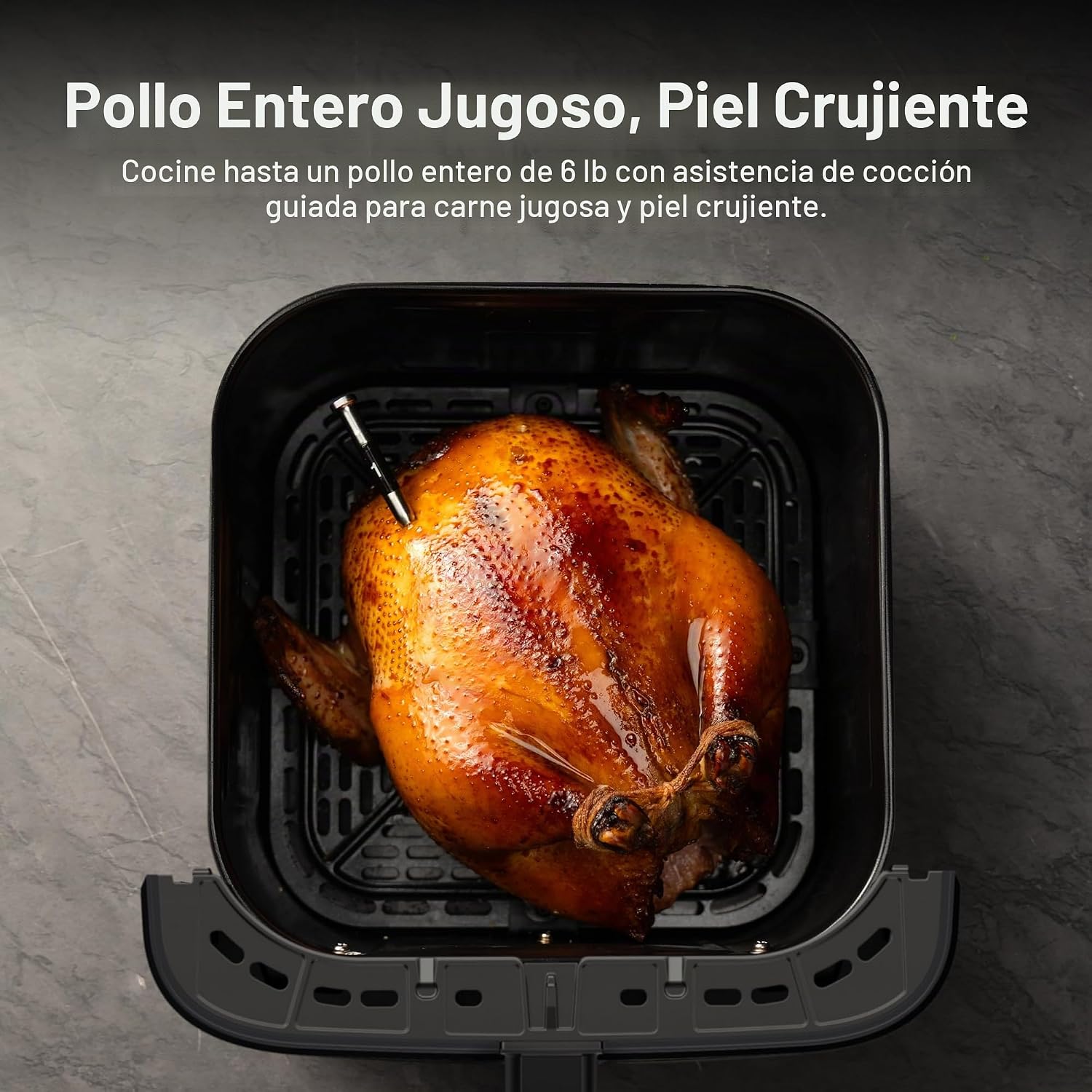 FREIDORA DE AIRE TYPHUR SYNC 8QT CON TERMÓMETRO INALÁMBRICO INTEGRADO - 3