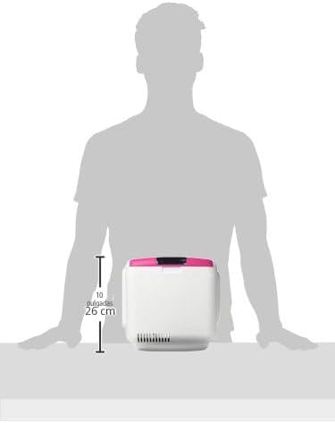 REFRIGERADORA PORTÁTIL COOLULI SKINCARE MINI FRIDGE 4L FUCSIA - 3