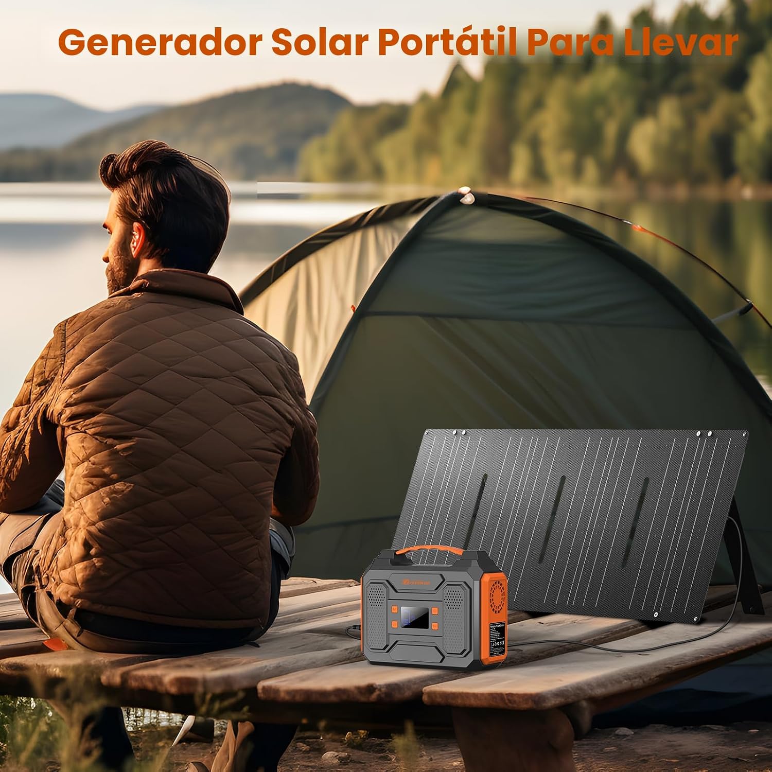 GENERADOR ELÉCTRICO PORTÁTIL ZEROKOR 300W 280WH SIN PANEL SOLAR - 5