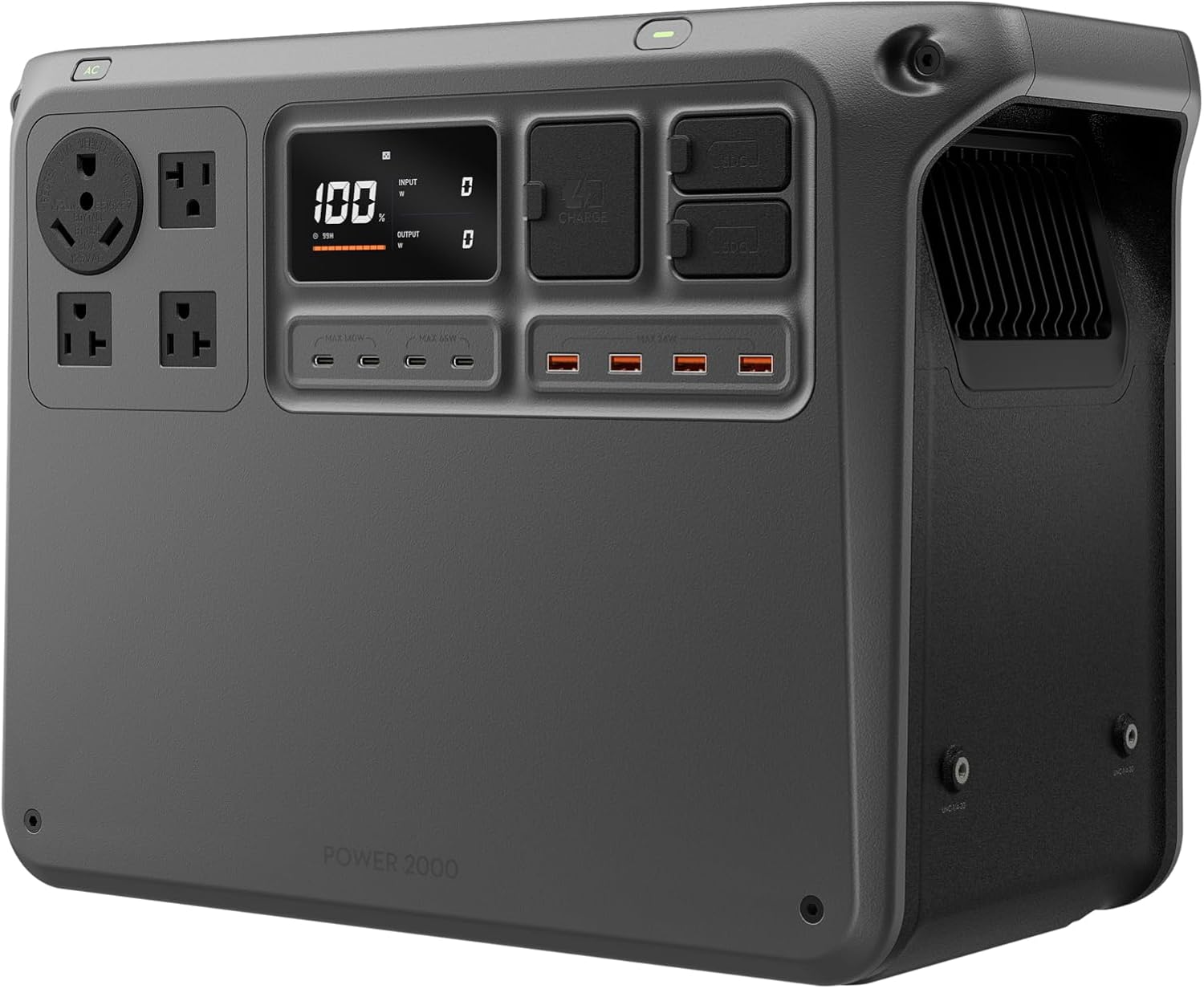 GENERADOR ELÉCTRICO PORTÁTIL DJI POWER 2000 2048WH LFP - 1