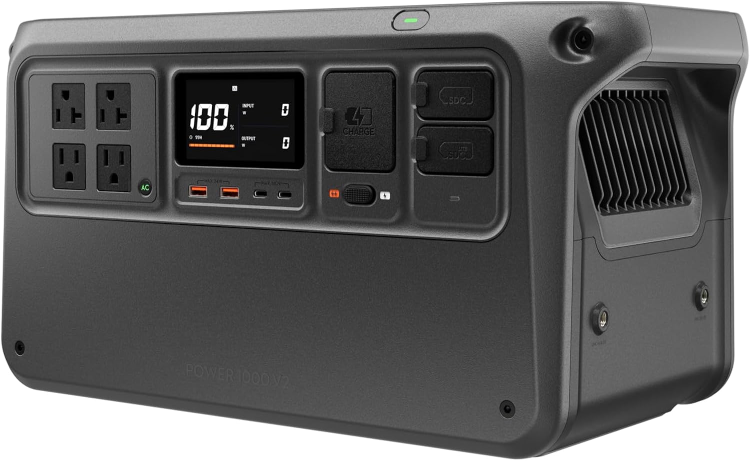 GENERADOR ELÉCTRICO PORTÁTIL DJI POWER 1000 V2 1024WH BATERÍA LFP - 1