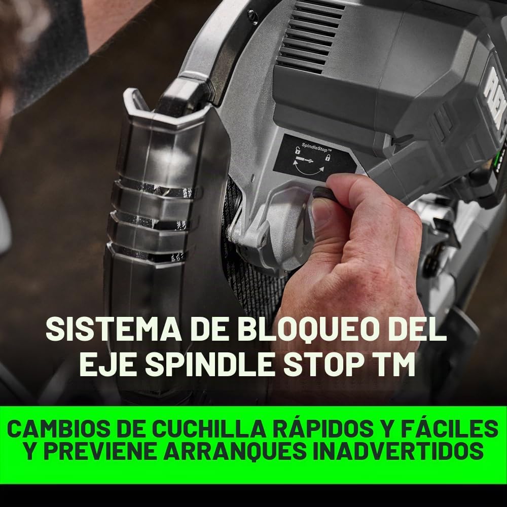SIERRA INGLETEADORA FLEX 24V BRUSHLESS 12 PULGADAS DUAL BEVEL DESLIZANTE FX7141A-1J - 5