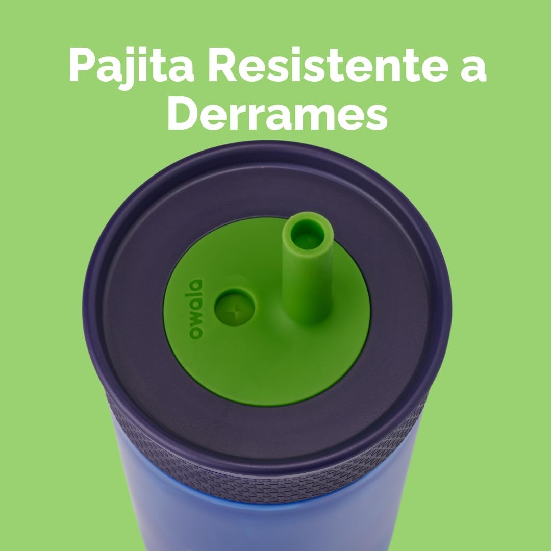 BOTELLA PLÁSTICA PARA NIÑOS OWALA TUMBLER KIDS 15 OZ HOME BASE - 2