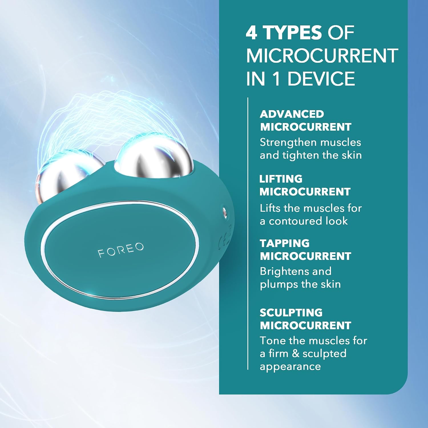 DISPOSITIVO FACIAL FOREO BEAR 2 ADVANCED MICROCURRENT - 3