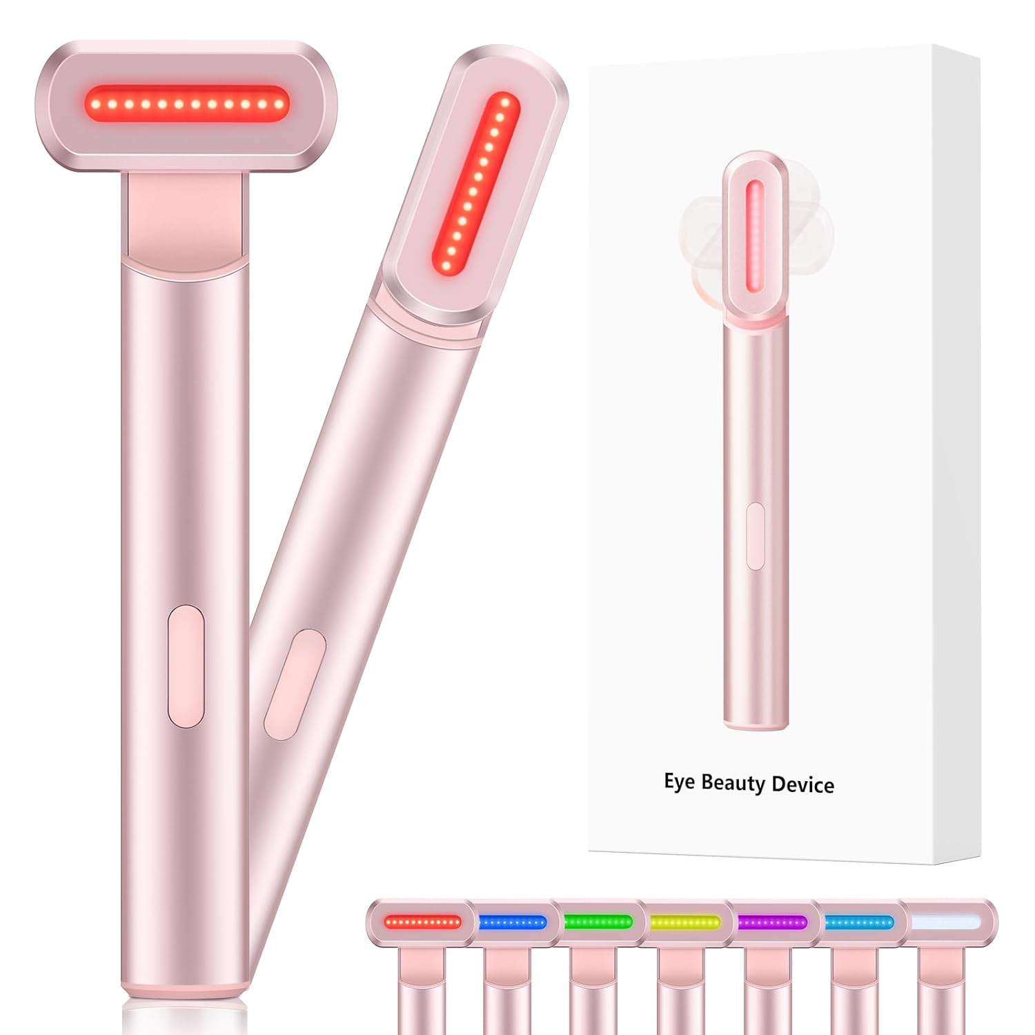DISPOSITIVO FACIAL LONDXIN 7 EN 1 CON TERAPIA DE LUZ LED PARA ROSTRO Y CUELLO - 1