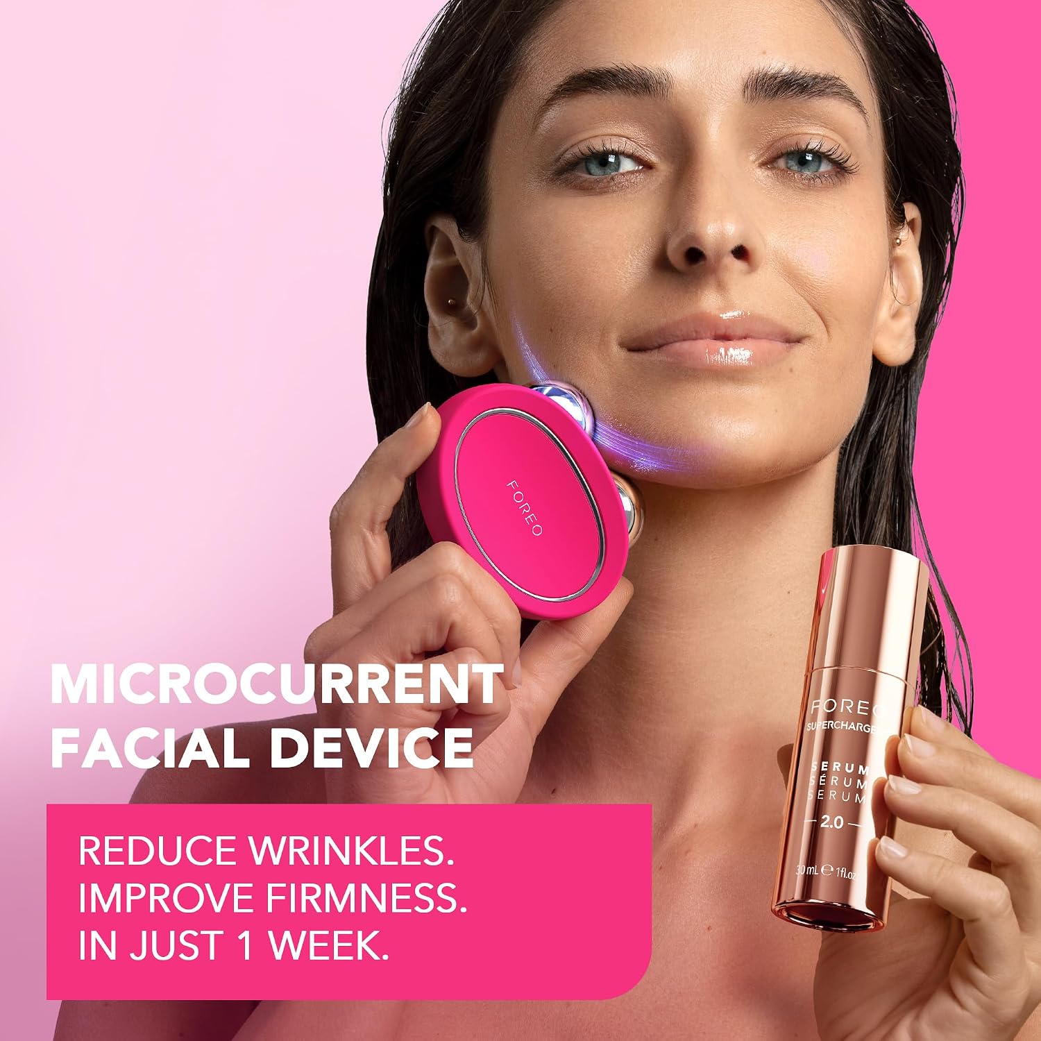 DISPOSITIVO FACIAL FOREO BEAR 2 ADVANCED MICROCURRENT PARA LIFTING Y TONIFICACIÓN - 2