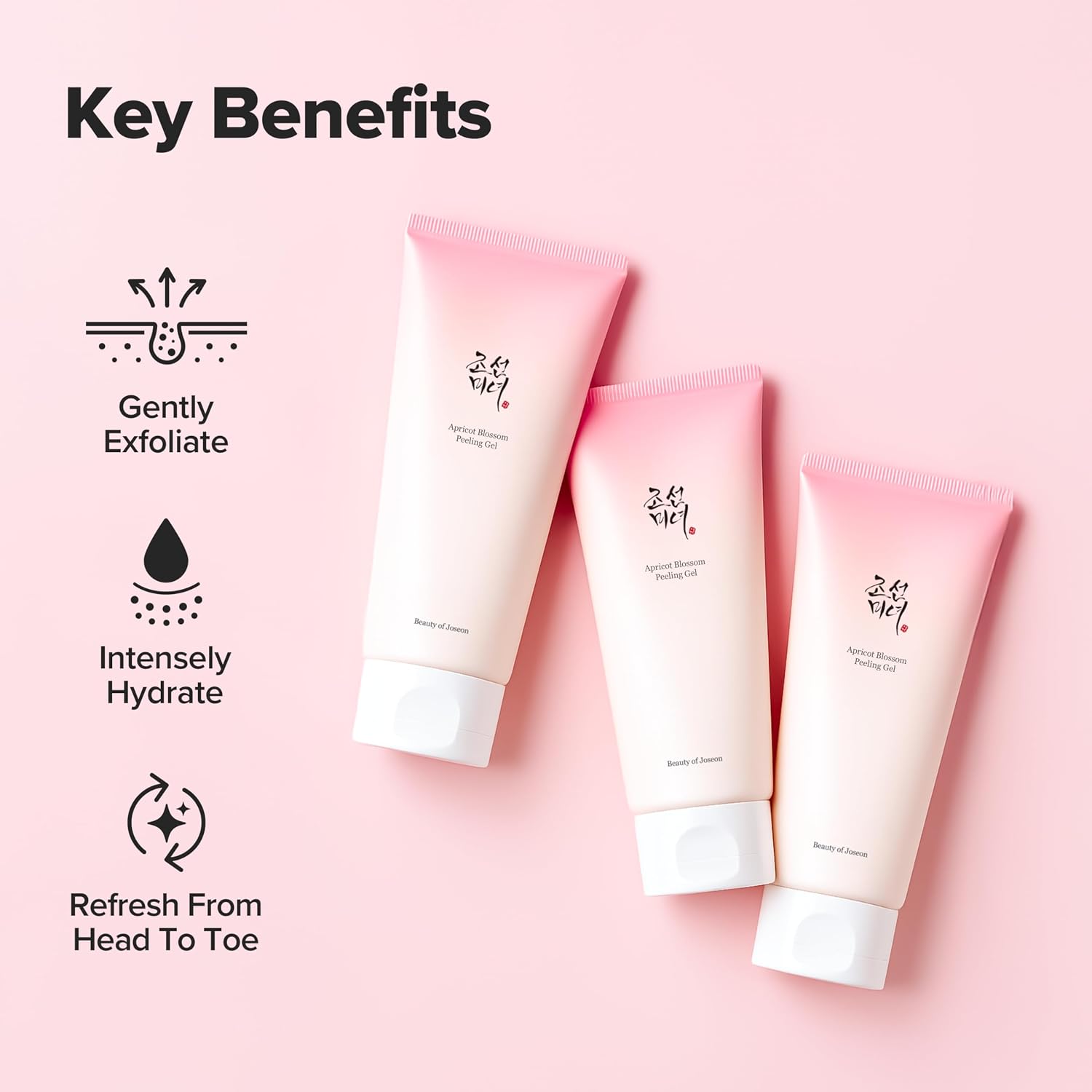 GEL EXFOLIANTE BEAUTY OF JOSEON APRICOT BLOSSOM 100ML - 4
