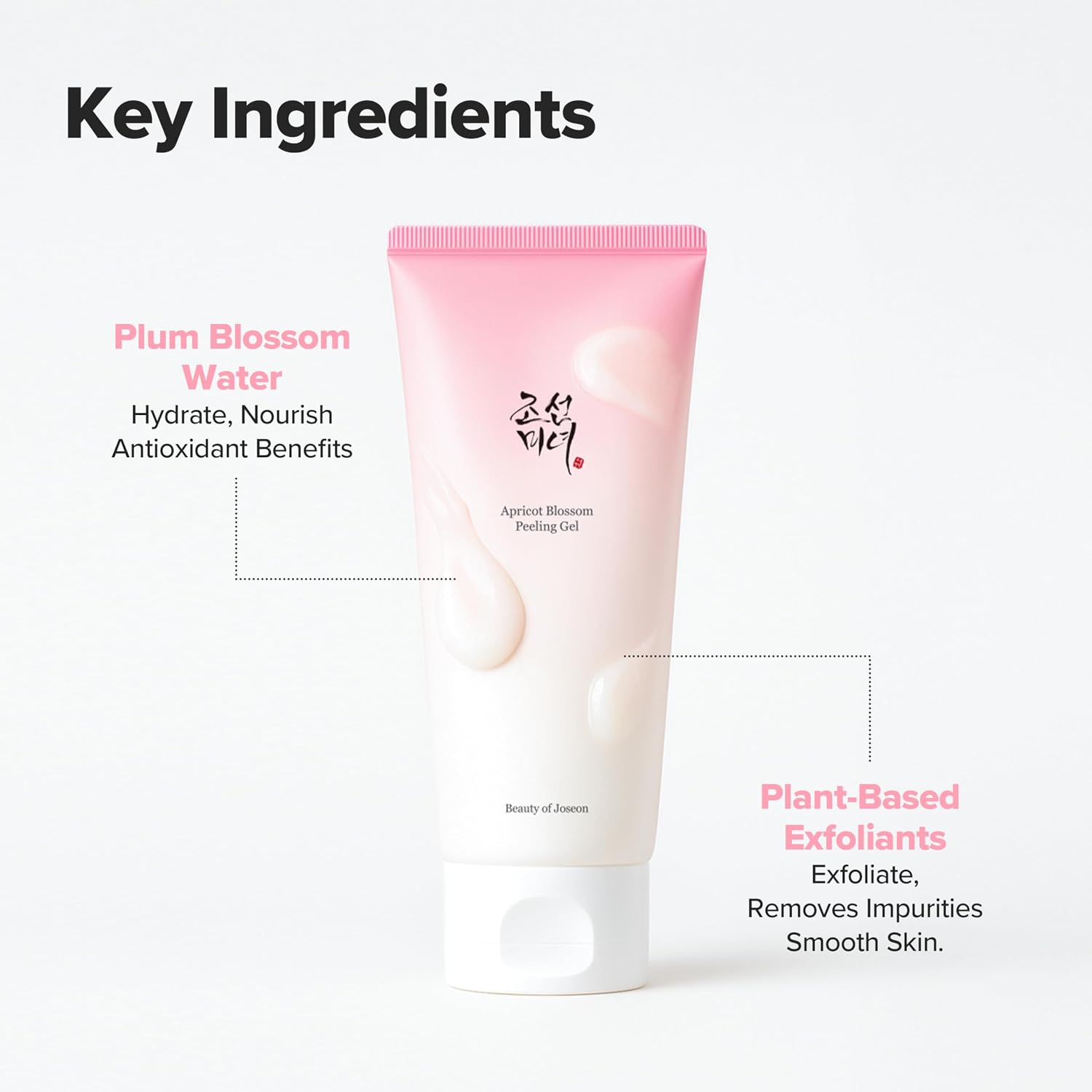 GEL EXFOLIANTE BEAUTY OF JOSEON APRICOT BLOSSOM 100ML - 5