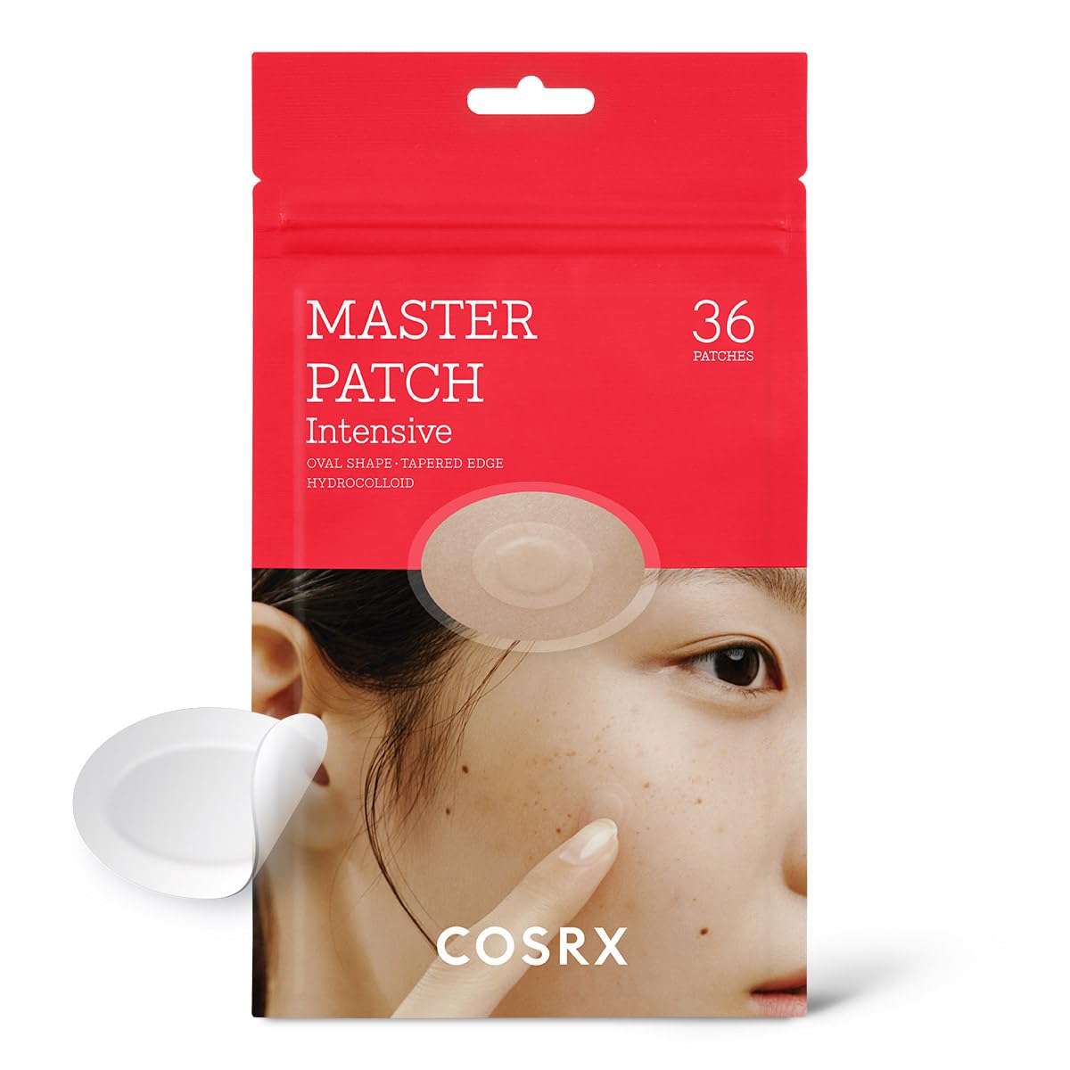 PARCHE PARA GRANOS COSRX MASTER PATCH INTENSIVE OVALADO 36 UNIDADES - 1