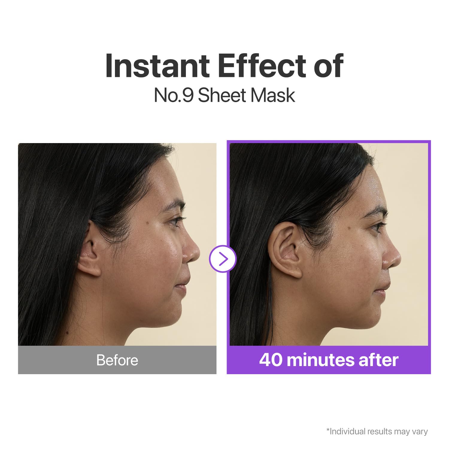 MASCARILLA FACIAL NUMBUZIN NO.9+ NAD+ BIO LIFTING FULL FACE PACK DE 3 - 2
