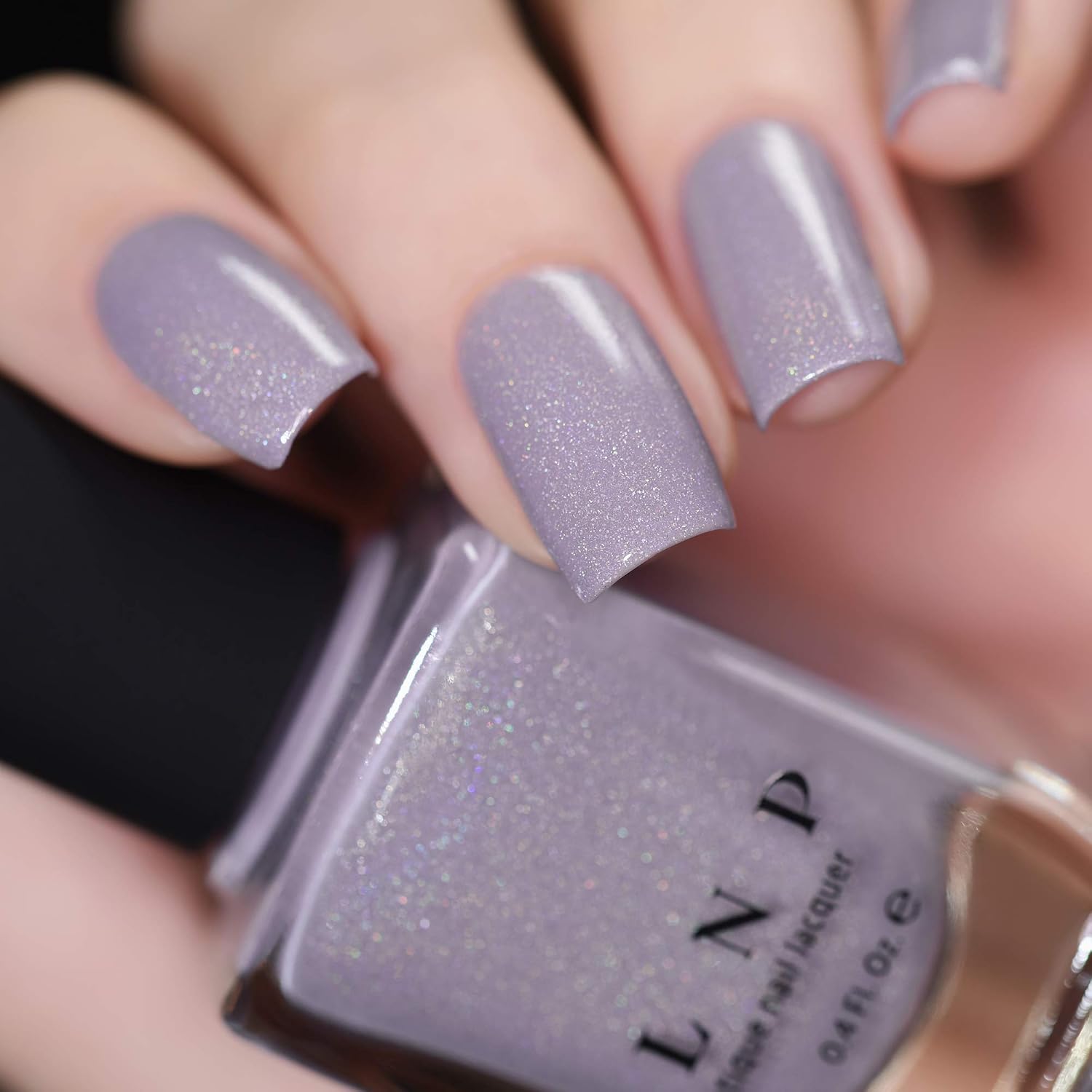 ESMALTE DE UÑAS ILNP ASAP LAVANDA AZUL SUAVE HOLOGRÁFICO 12ML - 3
