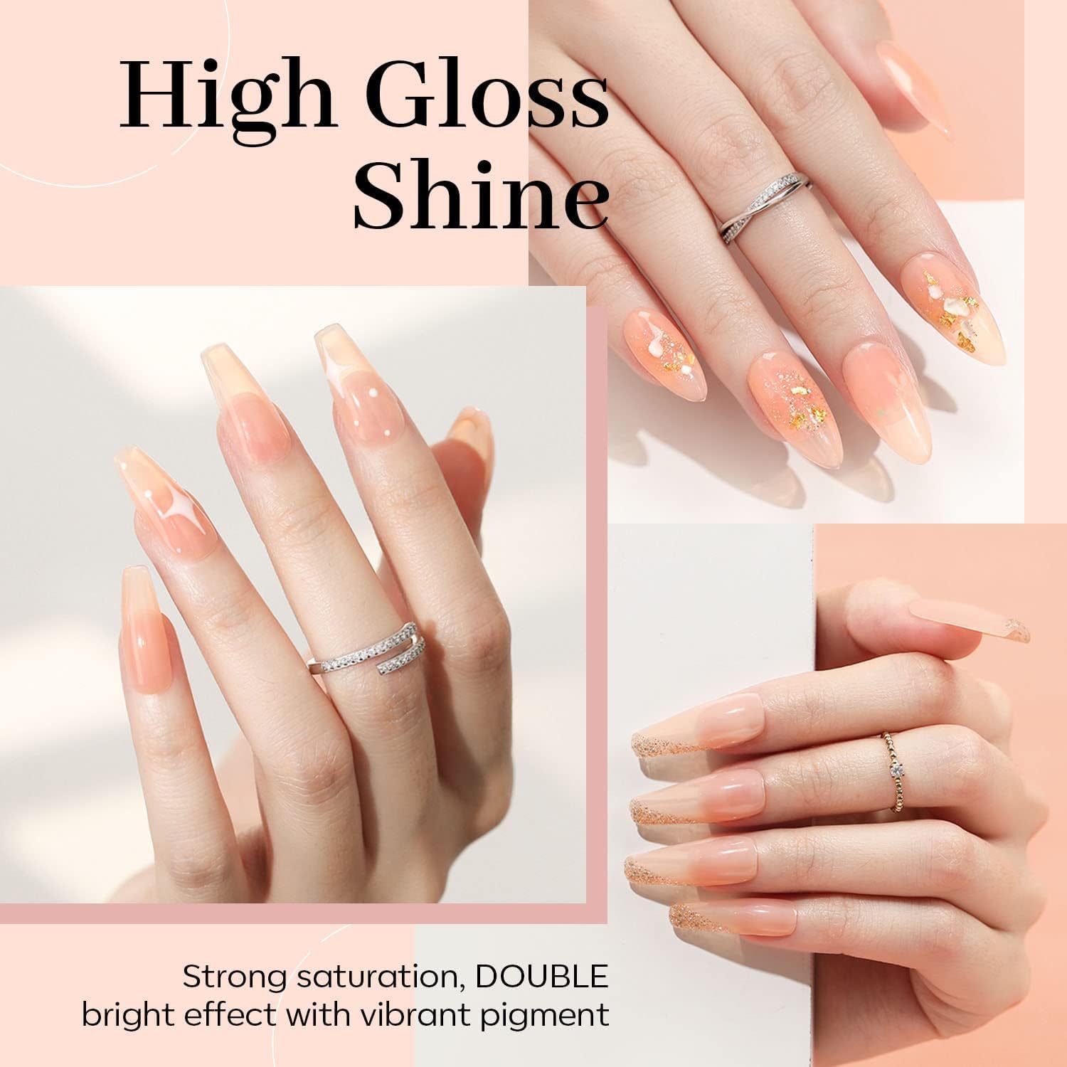 ESMALTE EN GEL MODELONES TRANSPARENTE JELLY NEUTRAL 15ML - 5