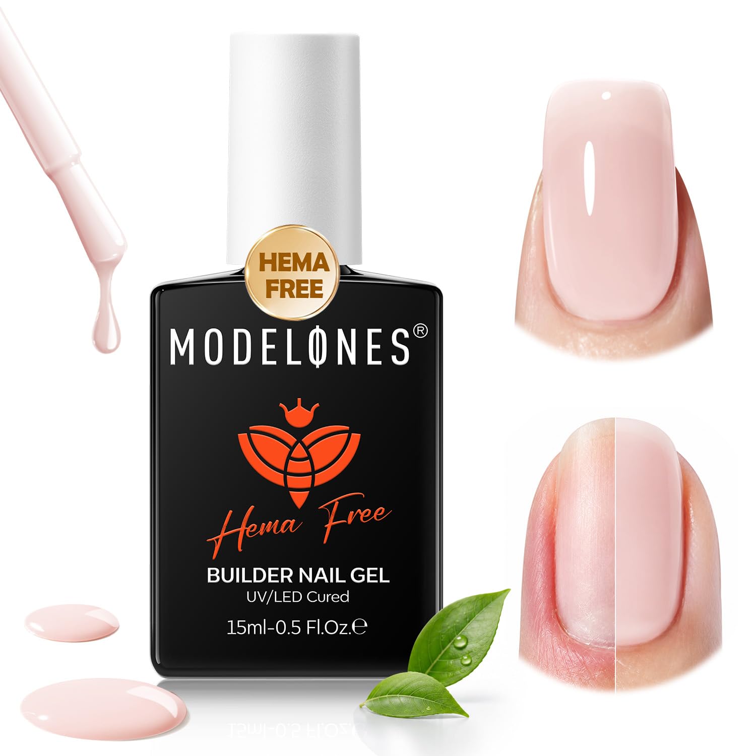 ESMALTE GEL CONSTRUCTOR MODELONES BUILDER HEMA-FREE NUDE - 1