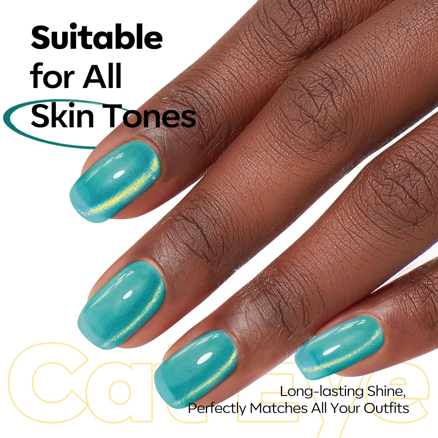 ESMALTE EN GEL MAGNÉTICO MODELONES 9D CAT EYE 15ML - 4