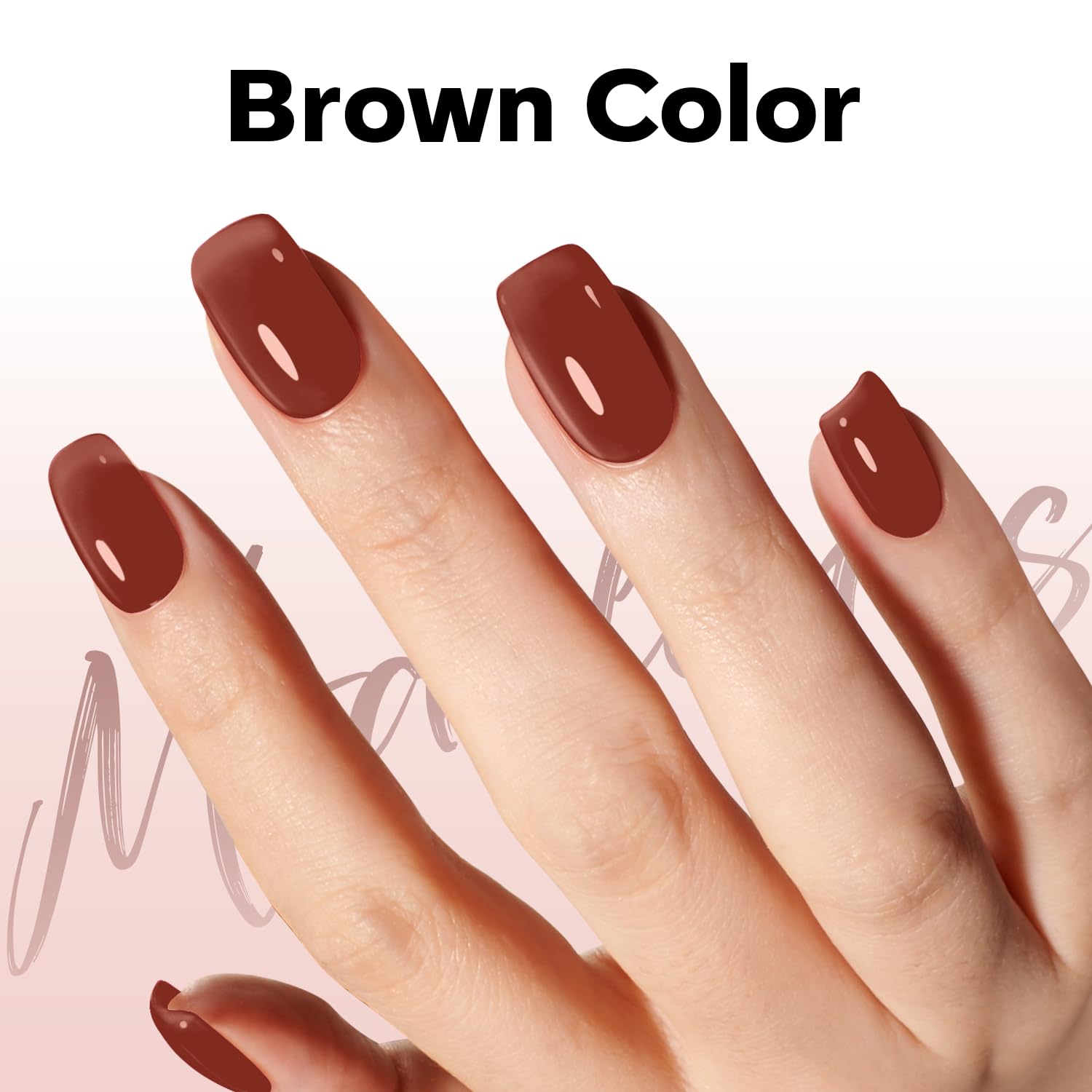 ESMALTE EN GEL MODELONES JELLY BROWN 15ML - 3