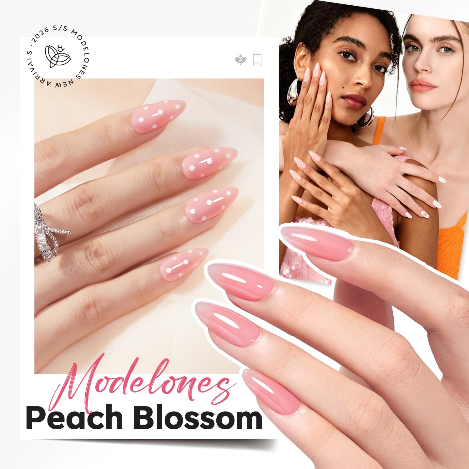 ESMALTE EN GEL MODELONES BUILDER PEACHY PINK SIN HEMA - 5