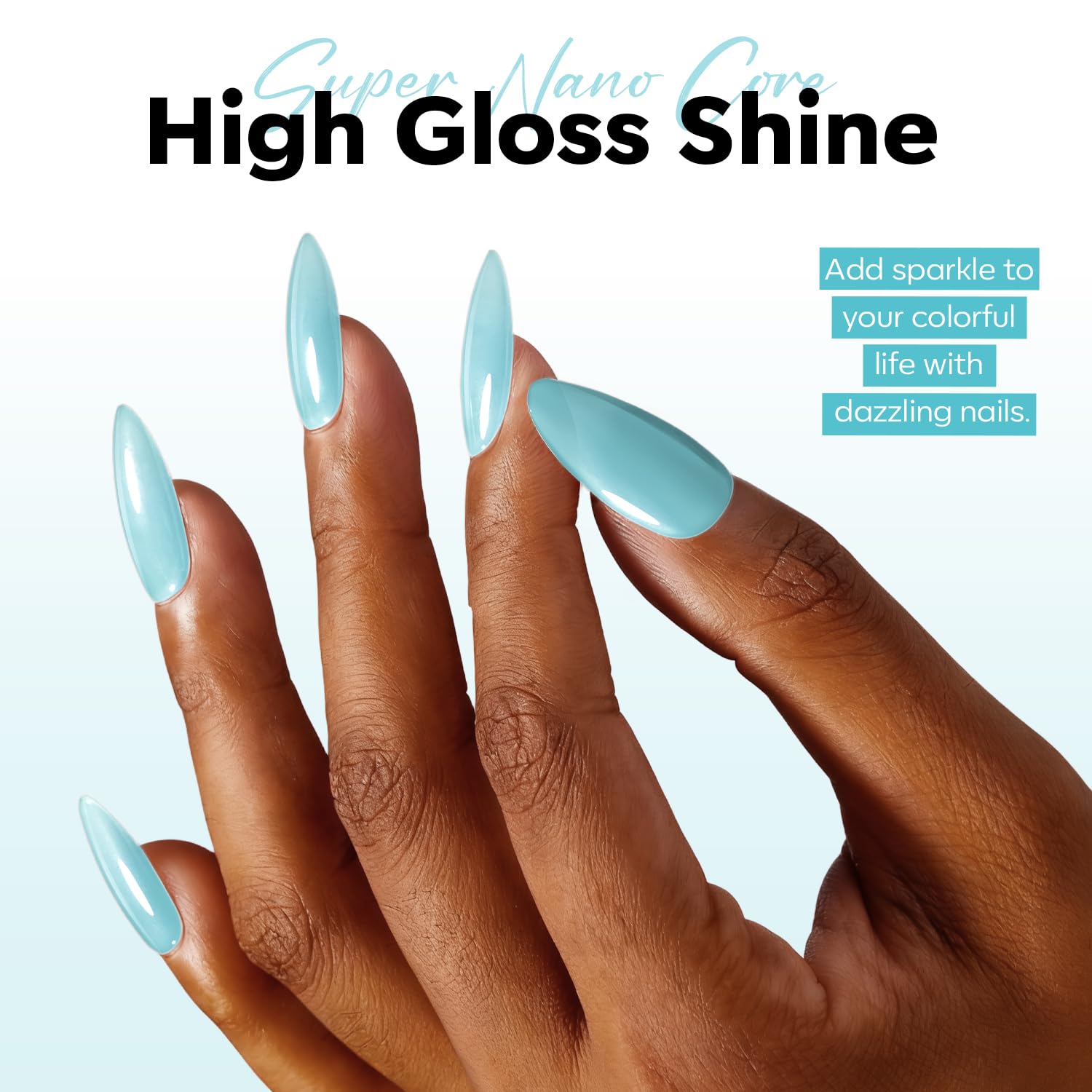 ESMALTE EN GEL MODELONES JELLY BABY BLUE TRANSLÚCIDO 15ML - 4