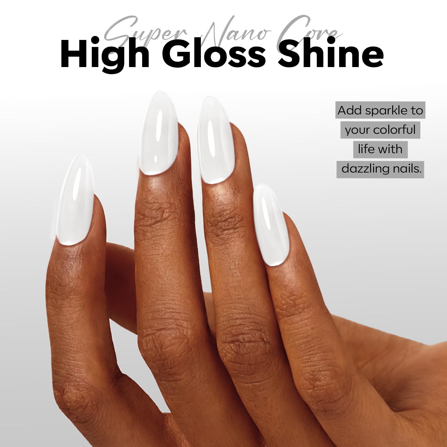 ESMALTE EN GEL MODELONES MILKY WHITE COLOR NATURAL 15ML - 5