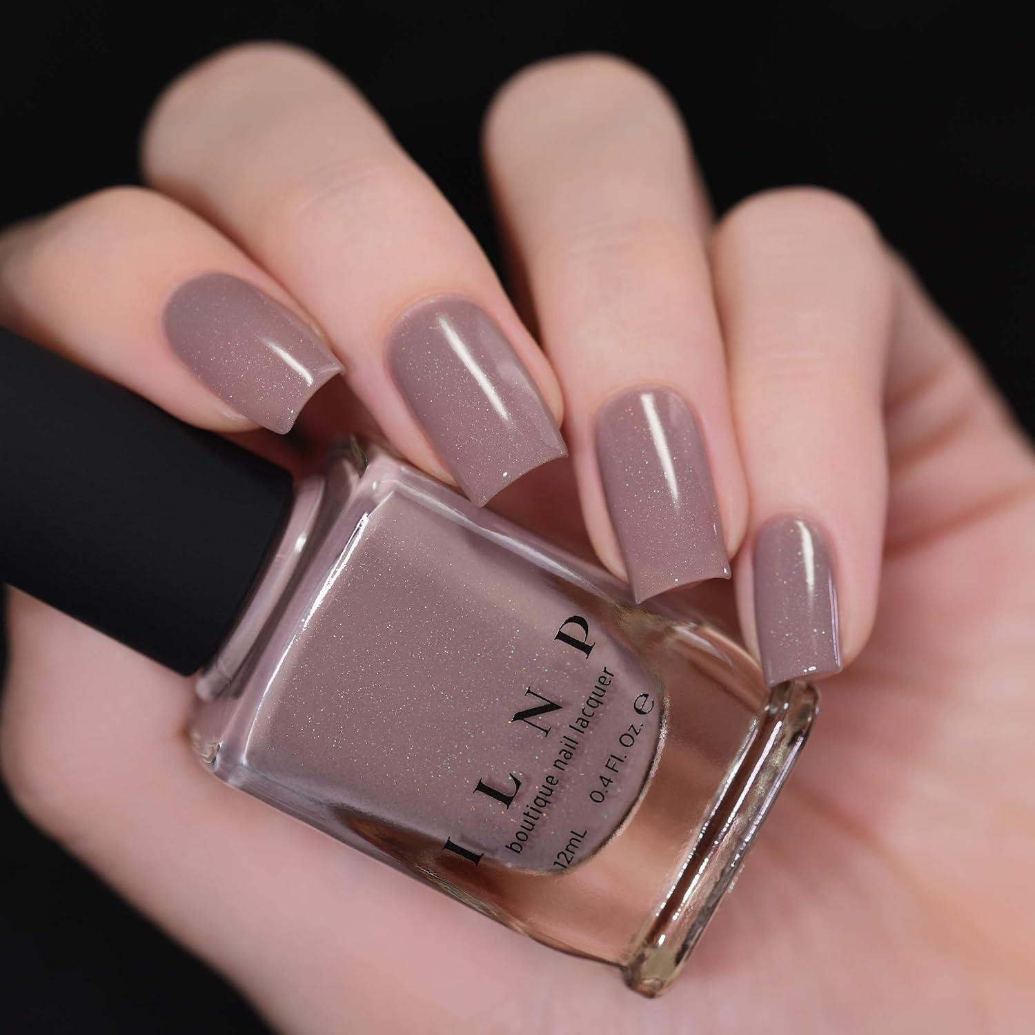 ESMALTE DE UÑAS ILNP COFFEE RUN MOCHA CREMOSO HOLOGRÁFICO 12ML - 2