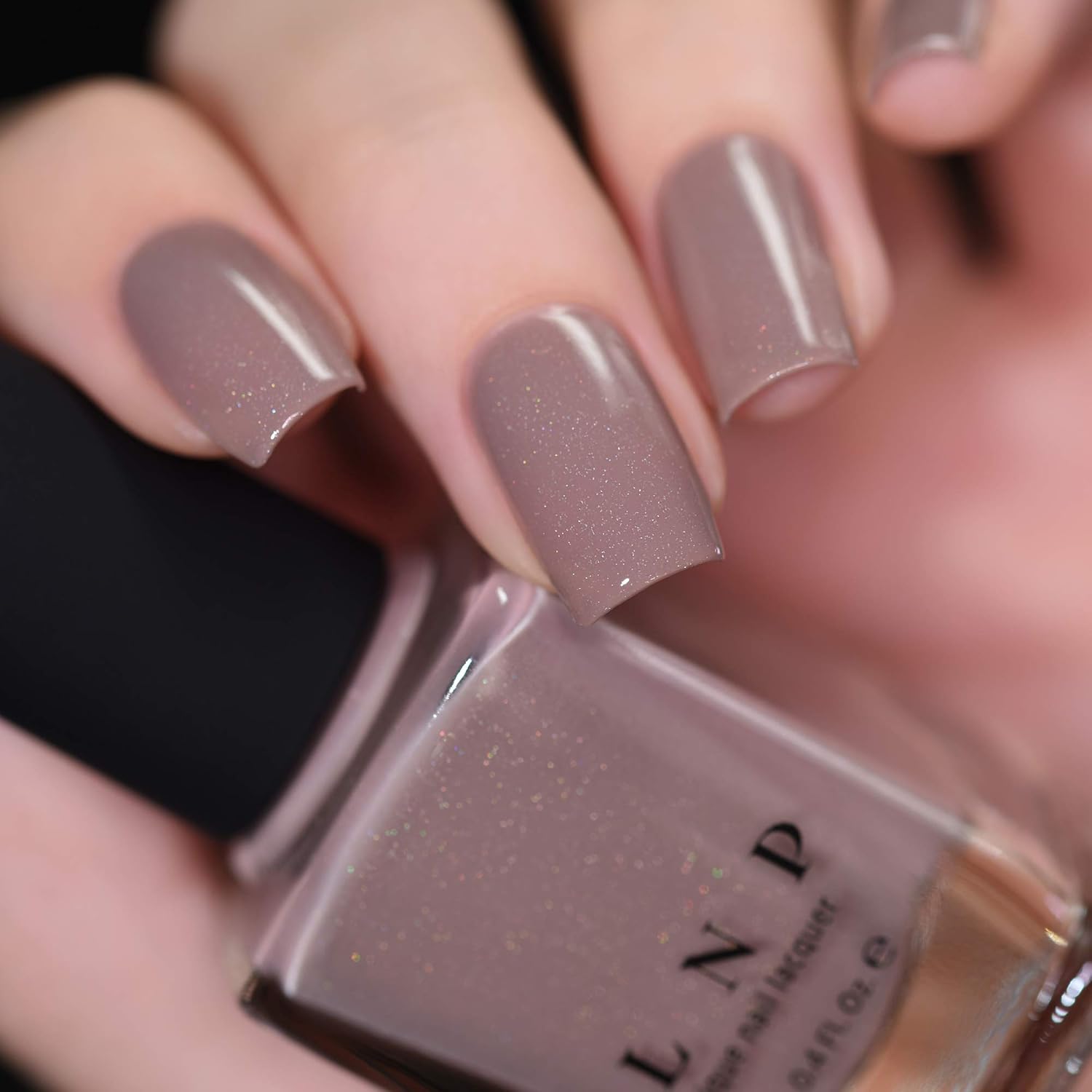 ESMALTE DE UÑAS ILNP COFFEE RUN MOCHA CREMOSO HOLOGRÁFICO 12ML - 3