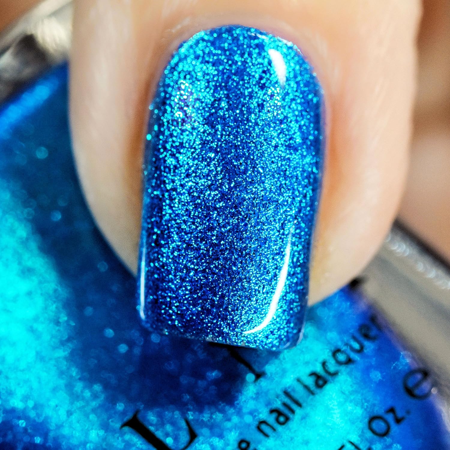 ESMALTE DE UÑAS ILNP BLUEPRINT AZUL ELÉCTRICO ULTRA METÁLICO BRILLANTE - 5