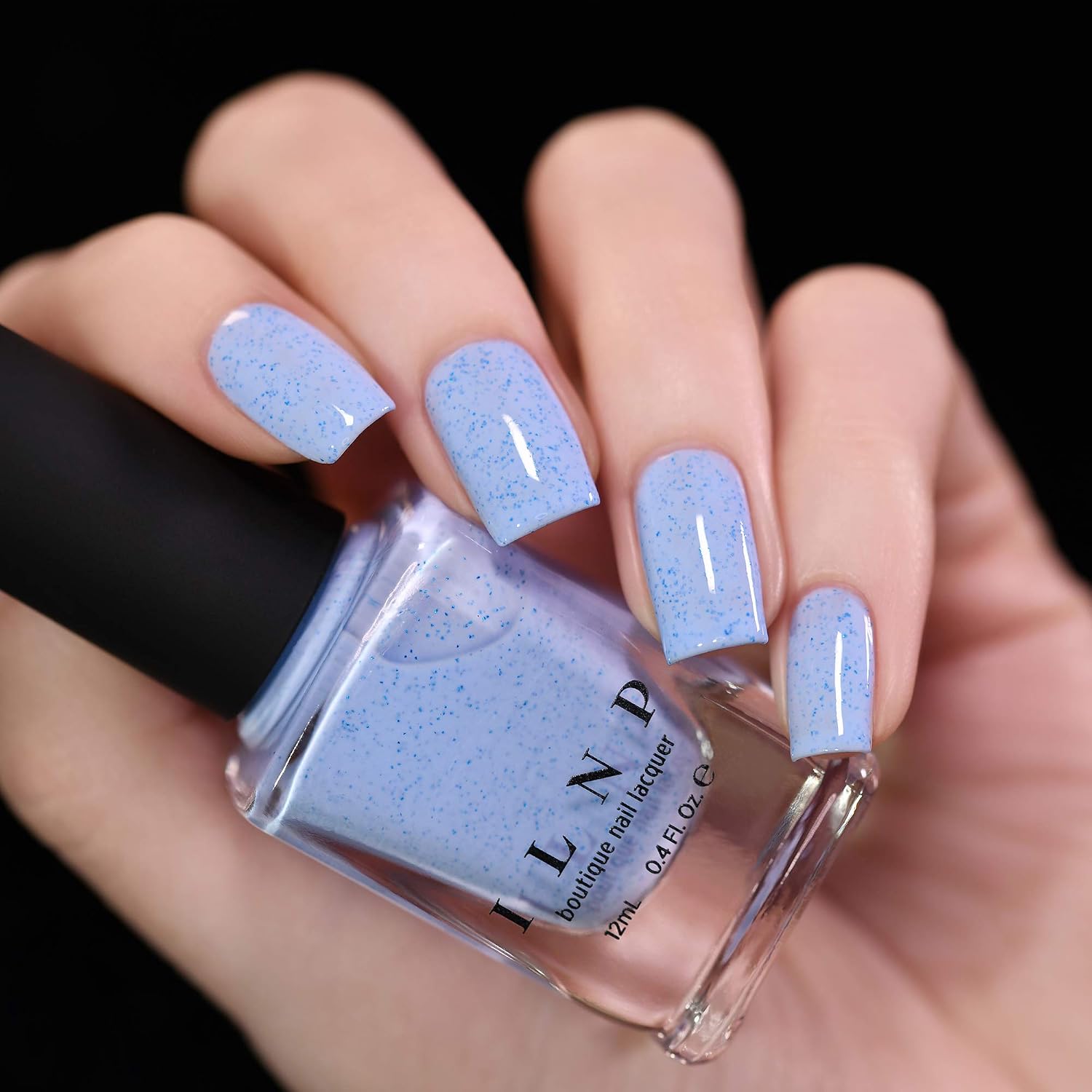 ESMALTE DE UÑAS ILNP BLUEBIRD PERANO BLUE SPECKLED - 2