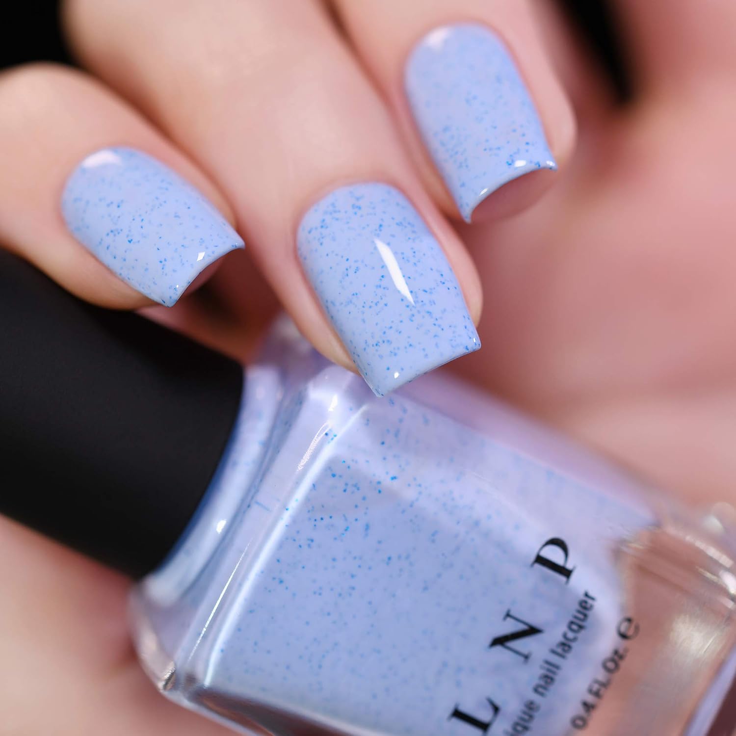 ESMALTE DE UÑAS ILNP BLUEBIRD PERANO BLUE SPECKLED - 3