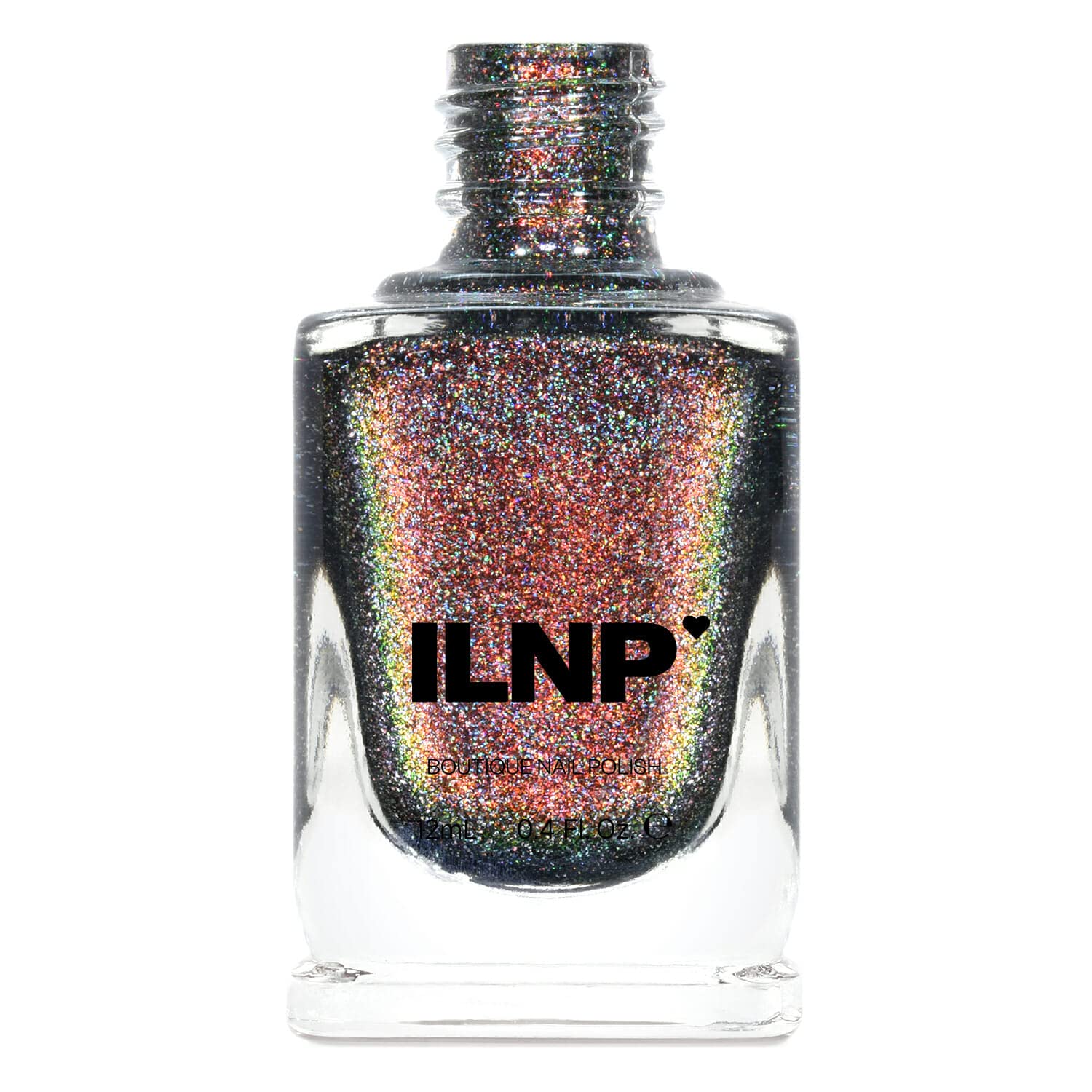 ESMALTE DE UÑAS ILNP CANDLELIGHT HOLOGRÁFICO NARANJA A VERDE - 1