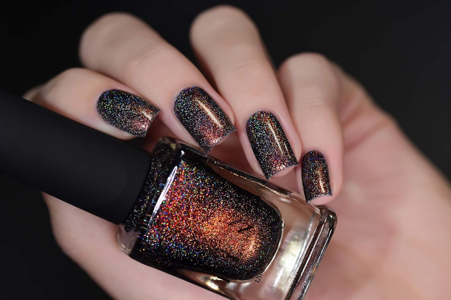 ESMALTE DE UÑAS ILNP CANDLELIGHT HOLOGRÁFICO NARANJA A VERDE - 2