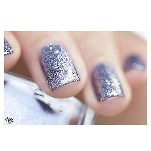 ESMALTE DE UÑAS ILNP BULLETPROOF SYMPHONY PERIWINKLE METÁLICO HOLOGRÁFICO - 4
