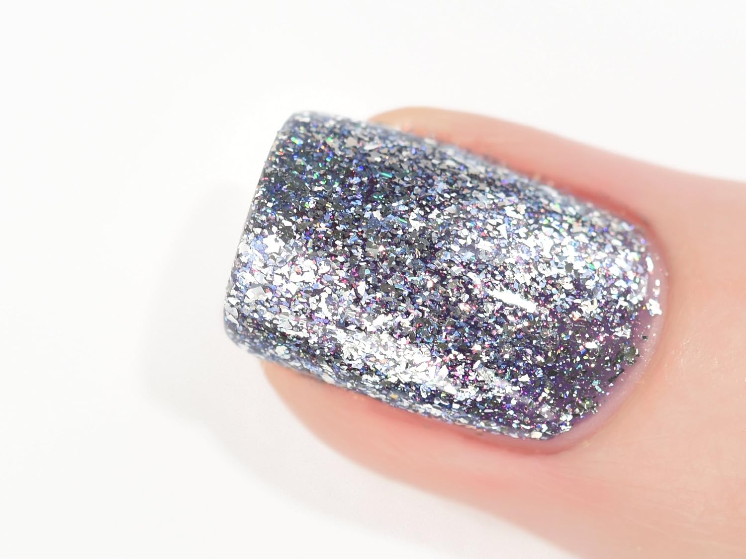 ESMALTE DE UÑAS ILNP BULLETPROOF SYMPHONY PERIWINKLE METÁLICO HOLOGRÁFICO - 5