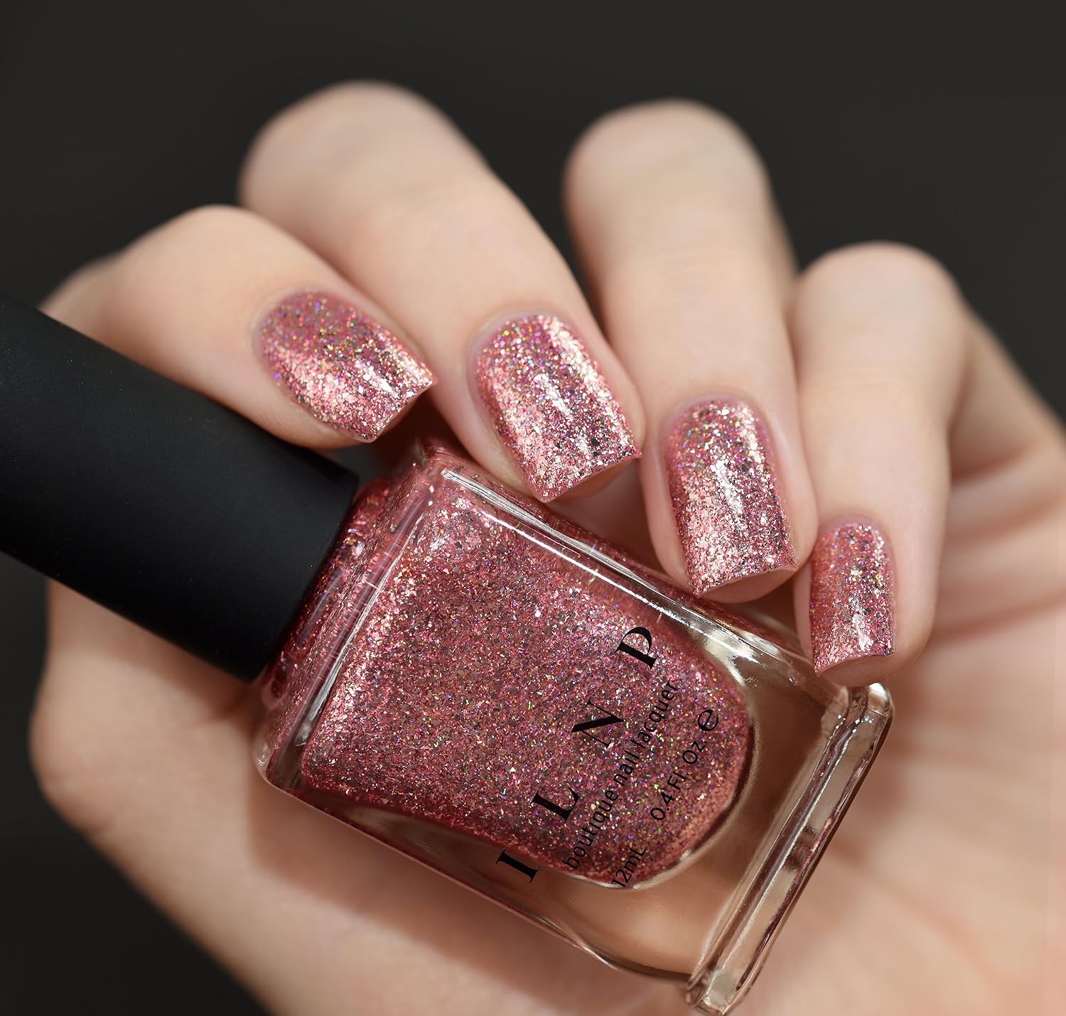 ESMALTE DE UÑAS ILNP DAYDREAMER ROSADO CLAVEL HOLOGRÁFICO ULTRA METÁLICO - 2