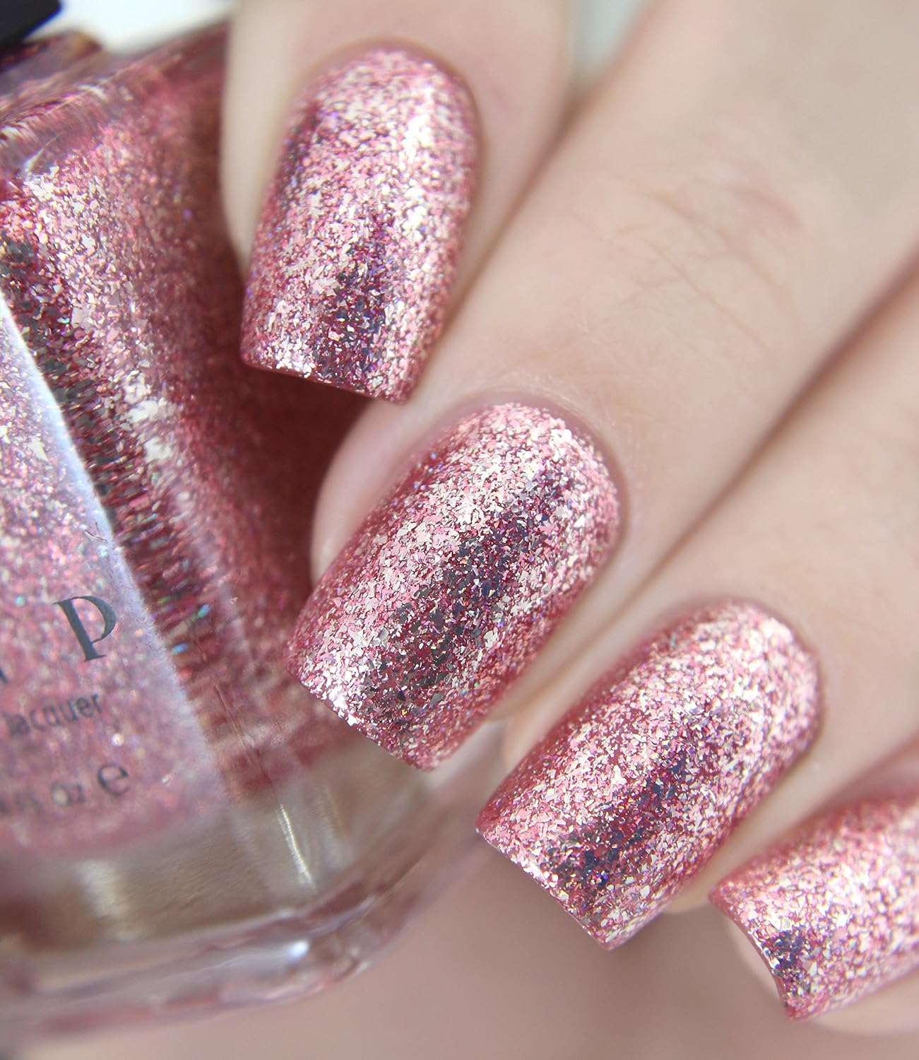 ESMALTE DE UÑAS ILNP DAYDREAMER ROSADO CLAVEL HOLOGRÁFICO ULTRA METÁLICO - 3