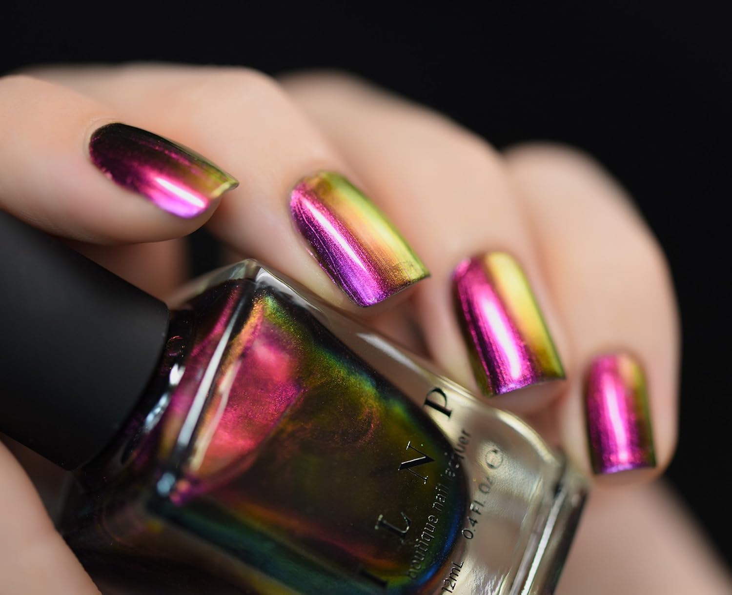 ESMALTE DE UÑAS ILNP CAMEO ULTRA CHROME ROSA A VERDE - 4