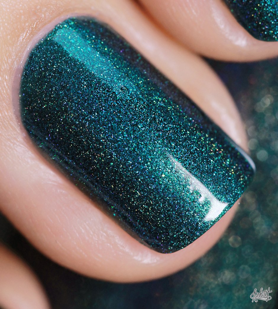 ESMALTE ILNP FALL SEMESTER TEAL HOLOGRÁFICO OSCURO - 3