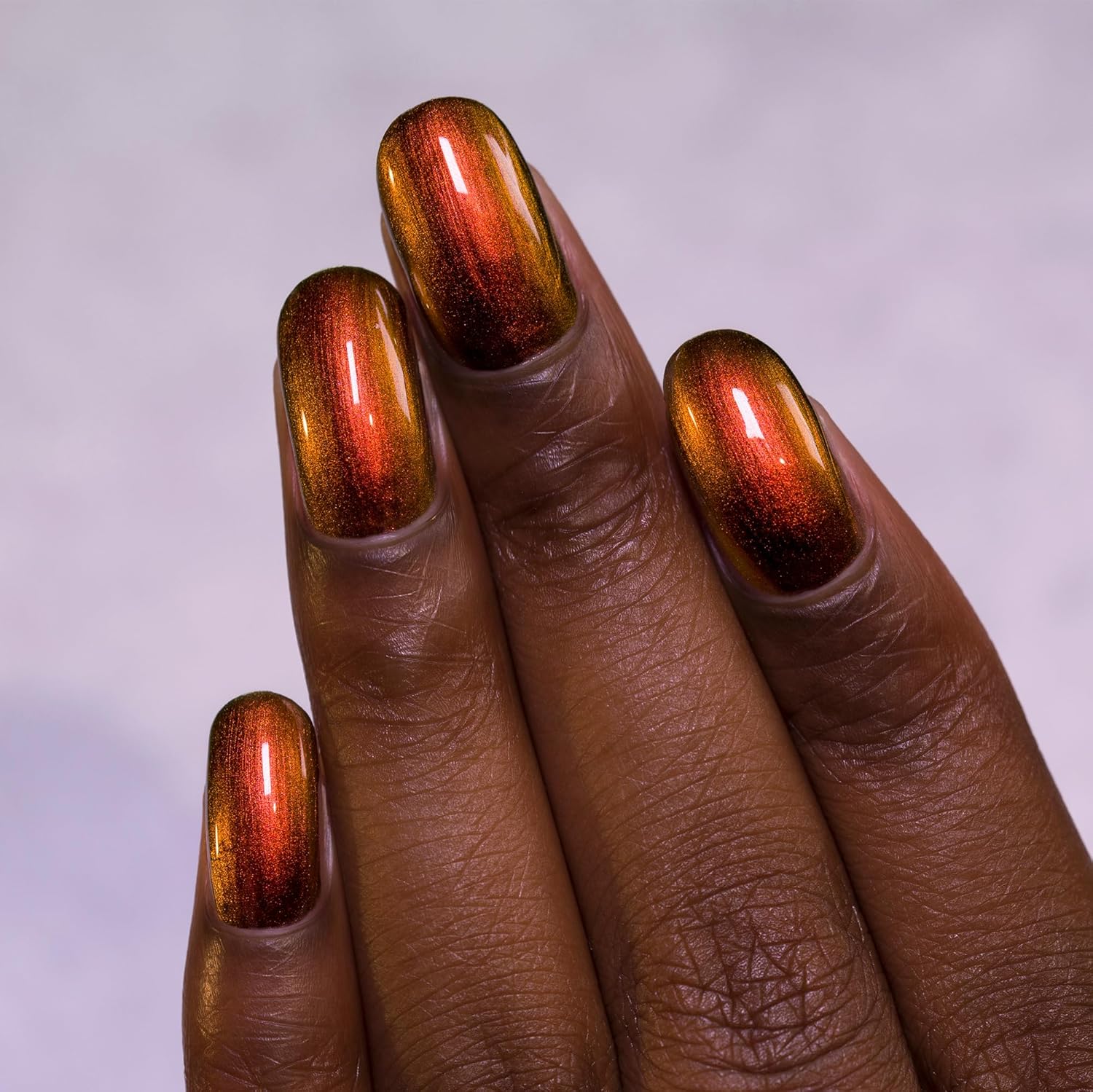 ESMALTE DE UÑAS ILNP ABUNDANCE ULTRA CHROME ROJO NARANJA BRONCE ORO - 2