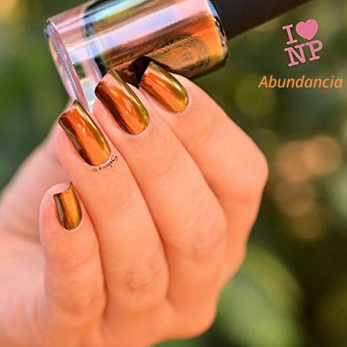 ESMALTE DE UÑAS ILNP ABUNDANCE ULTRA CHROME ROJO NARANJA BRONCE ORO - 4