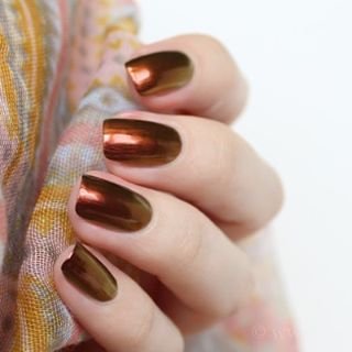 ESMALTE DE UÑAS ILNP ABUNDANCE ULTRA CHROME ROJO NARANJA BRONCE ORO - 5