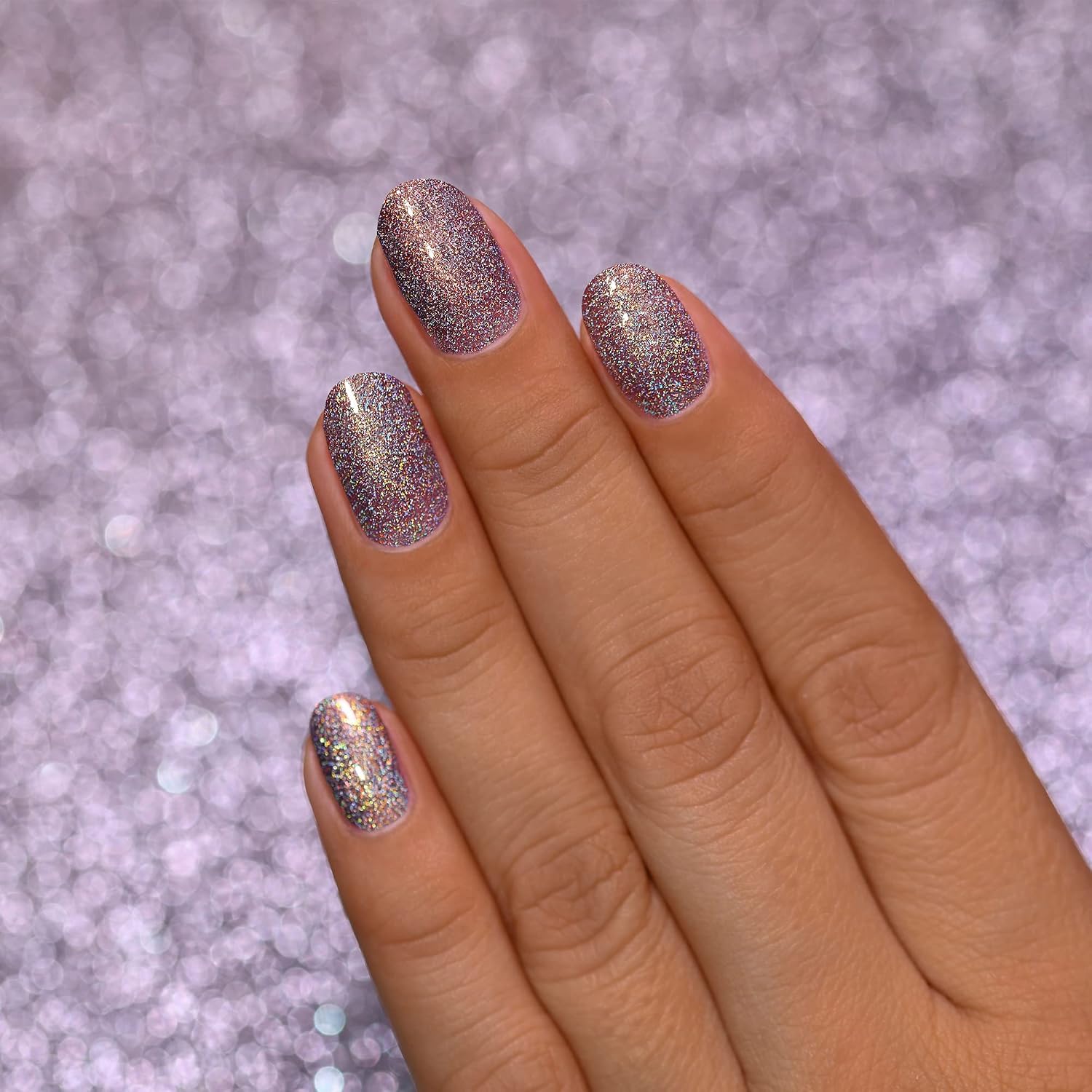ESMALTE DE UÑAS ILNP EVE LILAC ULTRA HOLOGRÁFICO - 4