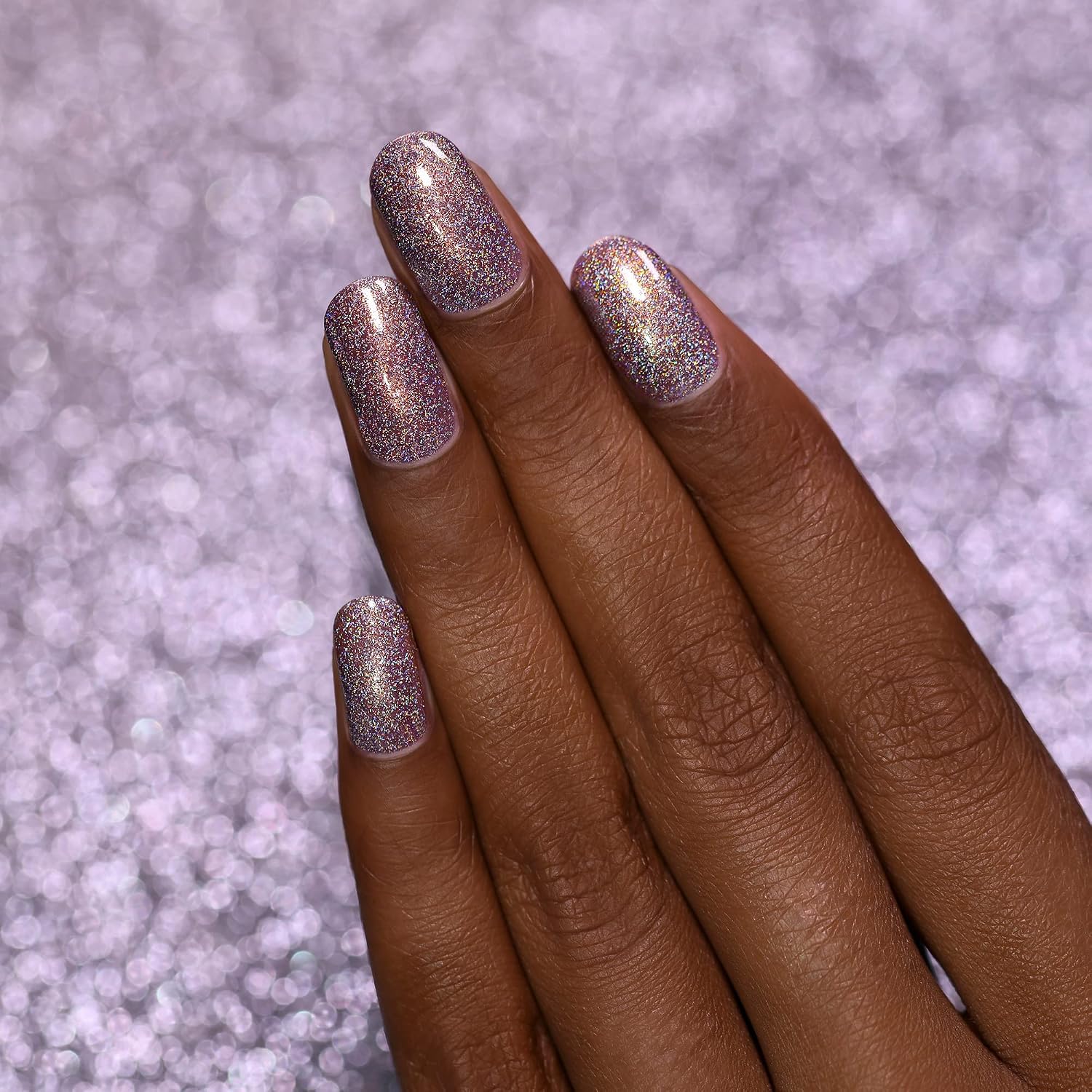 ESMALTE DE UÑAS ILNP EVE LILAC ULTRA HOLOGRÁFICO - 5