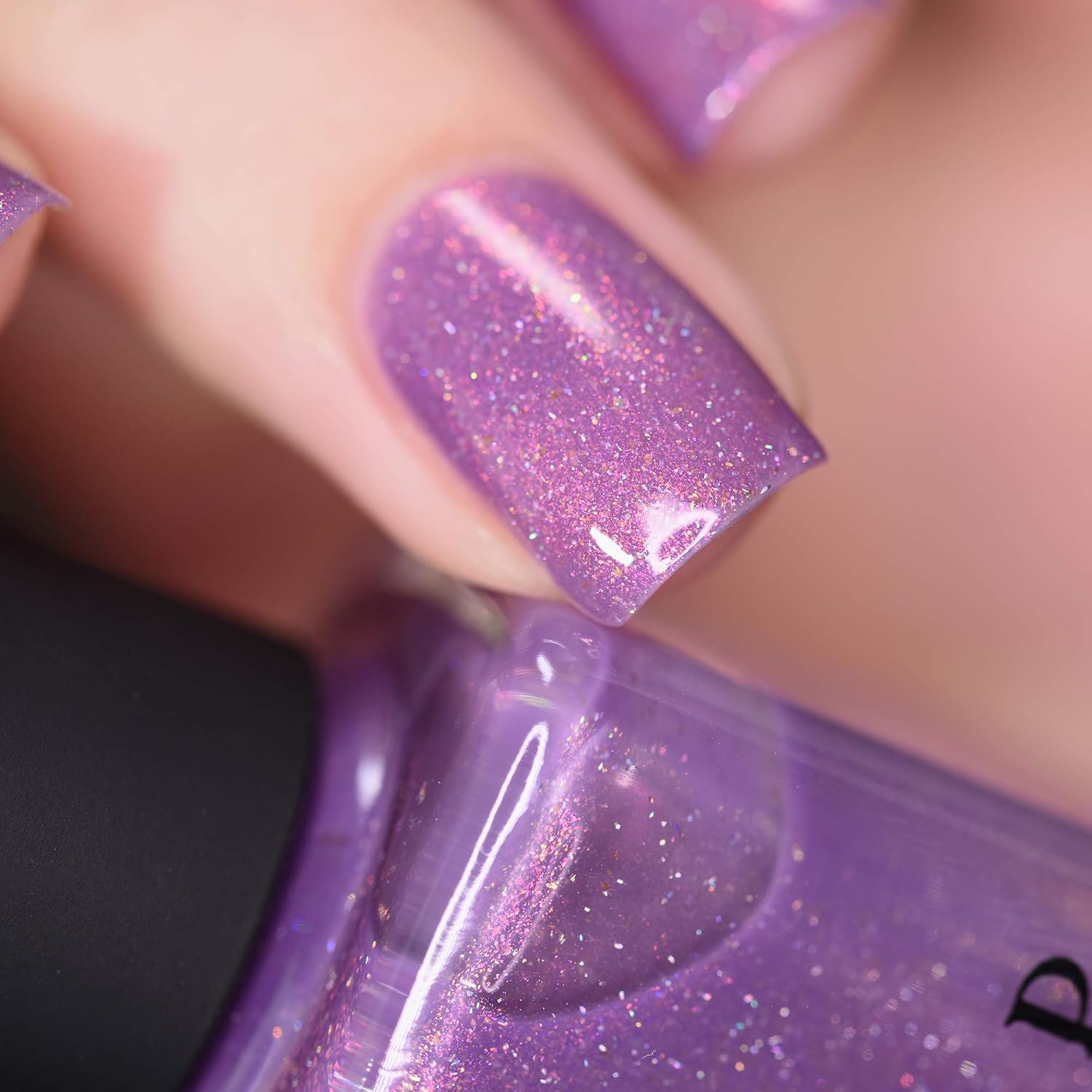 ESMALTE DE UÑAS ILNP CHARLOTTE LIGHT ORCHID HOLOGRÁFICO - 3
