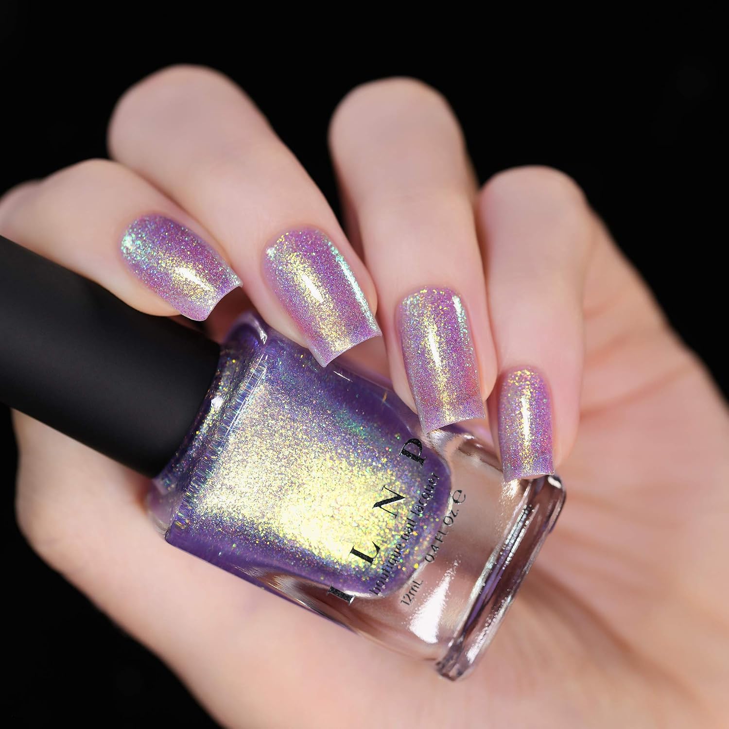 ESMALTE DE UÑAS ILNP DOWNTOWN PÚRPURA IRIDISCENTE HOLOGRÁFICO JELLY - 2