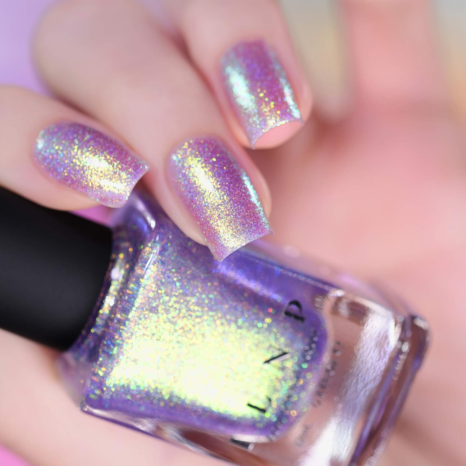 ESMALTE DE UÑAS ILNP DOWNTOWN PÚRPURA IRIDISCENTE HOLOGRÁFICO JELLY - 3