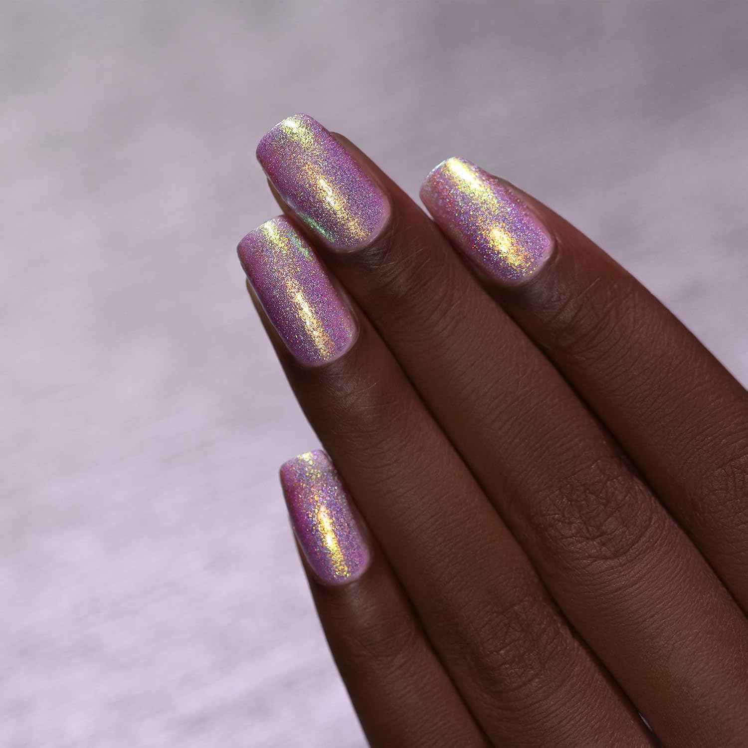 ESMALTE DE UÑAS ILNP DOWNTOWN PÚRPURA IRIDISCENTE HOLOGRÁFICO JELLY - 5